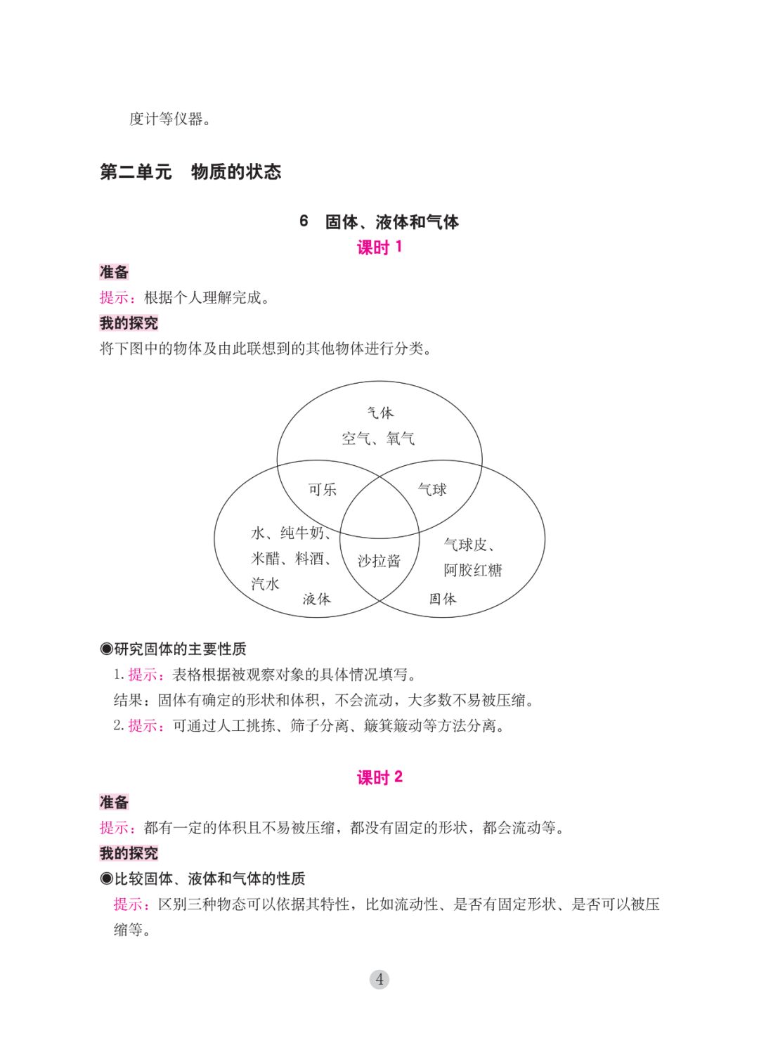 2020年學(xué)習(xí)與鞏固四年級(jí)科學(xué)下冊(cè)冀人版 第4頁