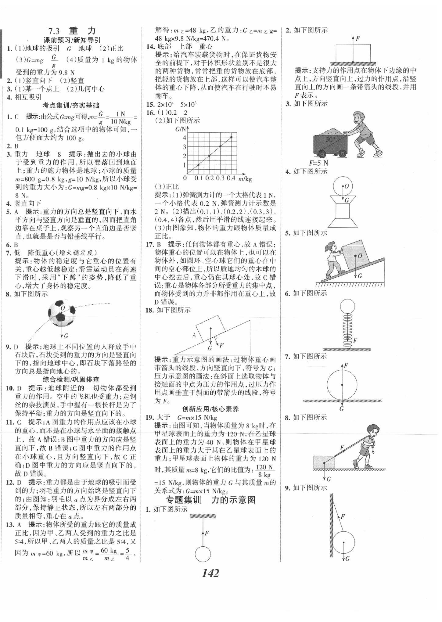 2020年全優(yōu)課堂考點集訓與滿分備考八年級物理下冊人教版 第2頁