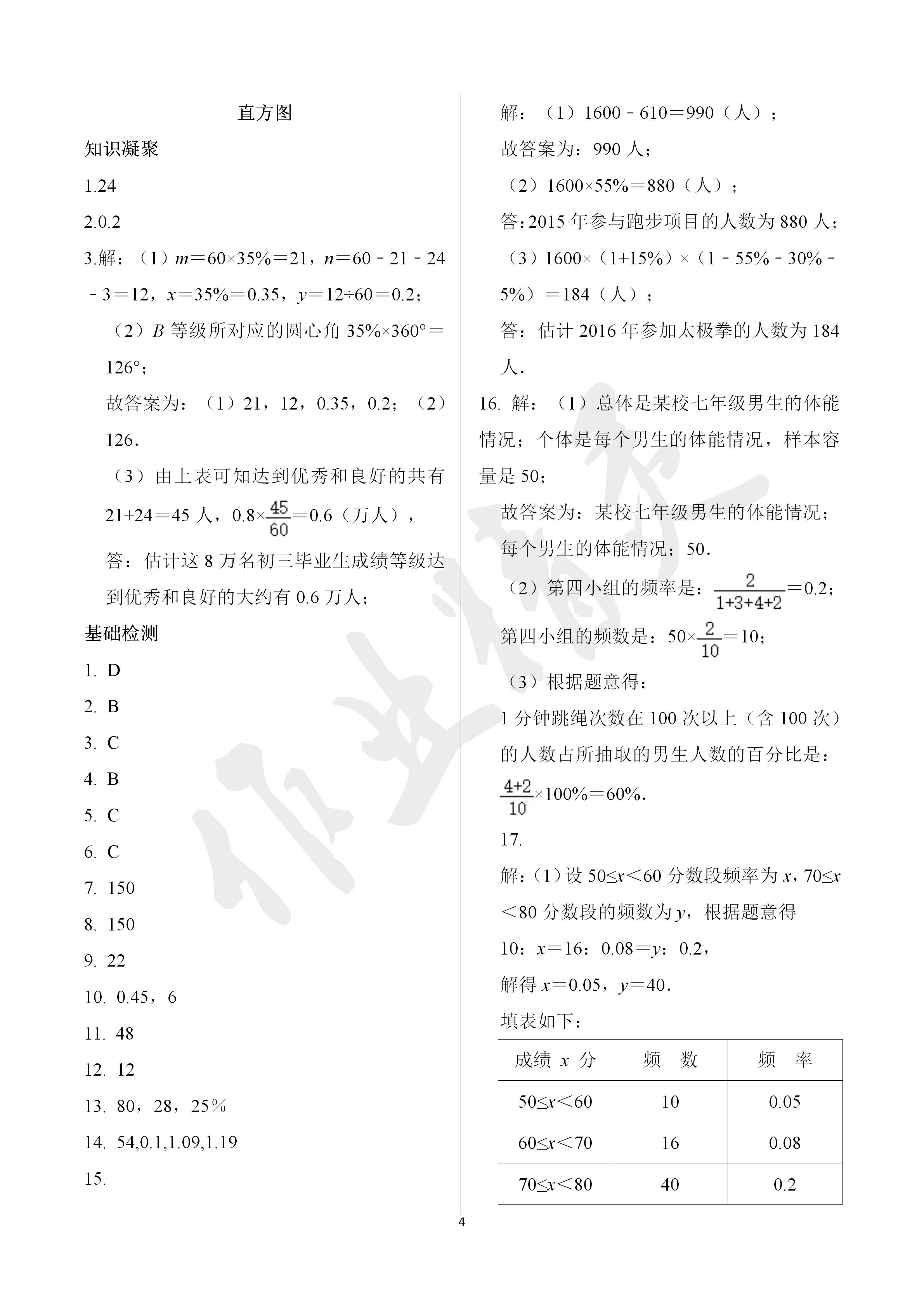 2020年阳光互动绿色成长空间八年级数学下册苏科版 第4页