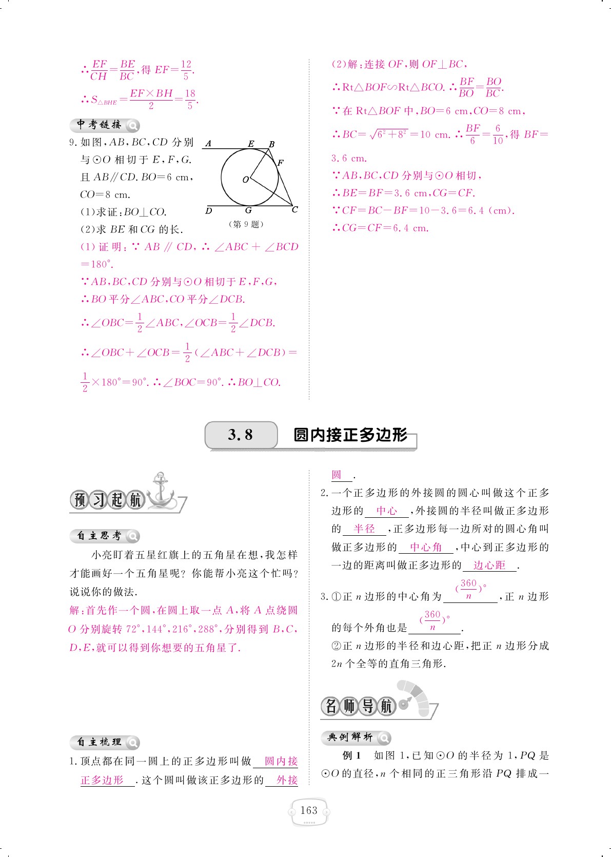 2019年領(lǐng)航新課標(biāo)練習(xí)冊九年級數(shù)學(xué)全一冊北師大版 第163頁