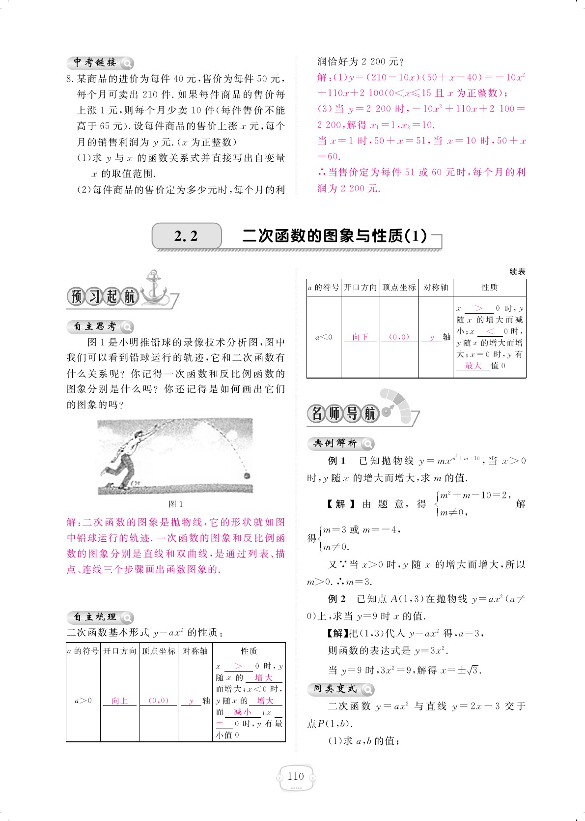 2019年領(lǐng)航新課標(biāo)練習(xí)冊九年級數(shù)學(xué)全一冊北師大版 第110頁