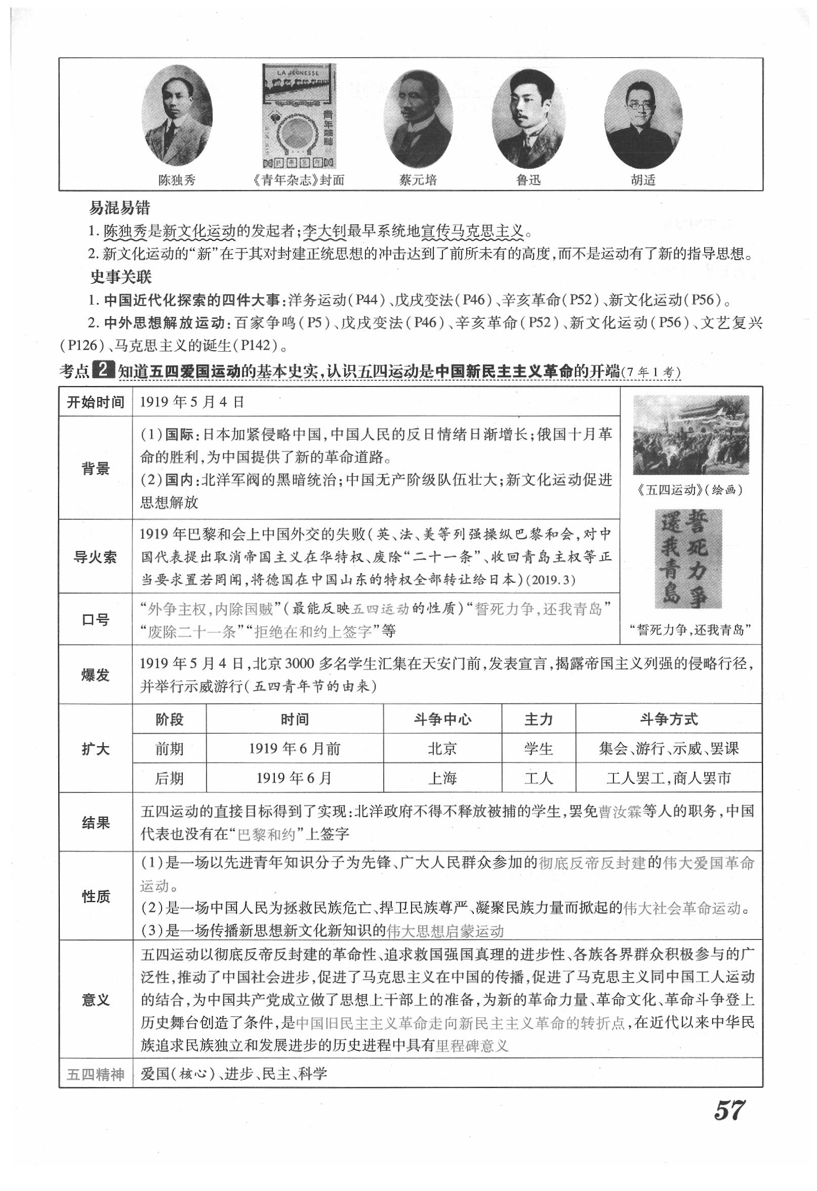 2020年領(lǐng)跑中考歷史江西專版 第57頁