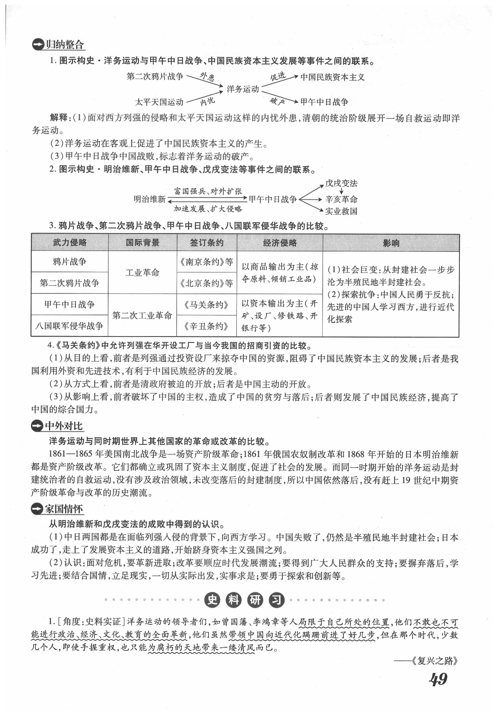 2020年領(lǐng)跑中考?xì)v史江西專版 第49頁