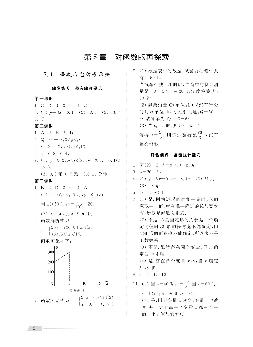 2020年綜合能力訓(xùn)練九年級(jí)數(shù)學(xué)下冊(cè)青島版 第2頁(yè)