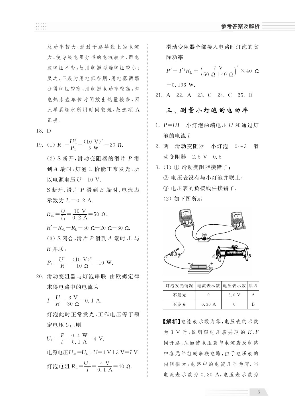 2020年綜合能力訓(xùn)練九年級(jí)物理下冊(cè)人教版 第5頁(yè)