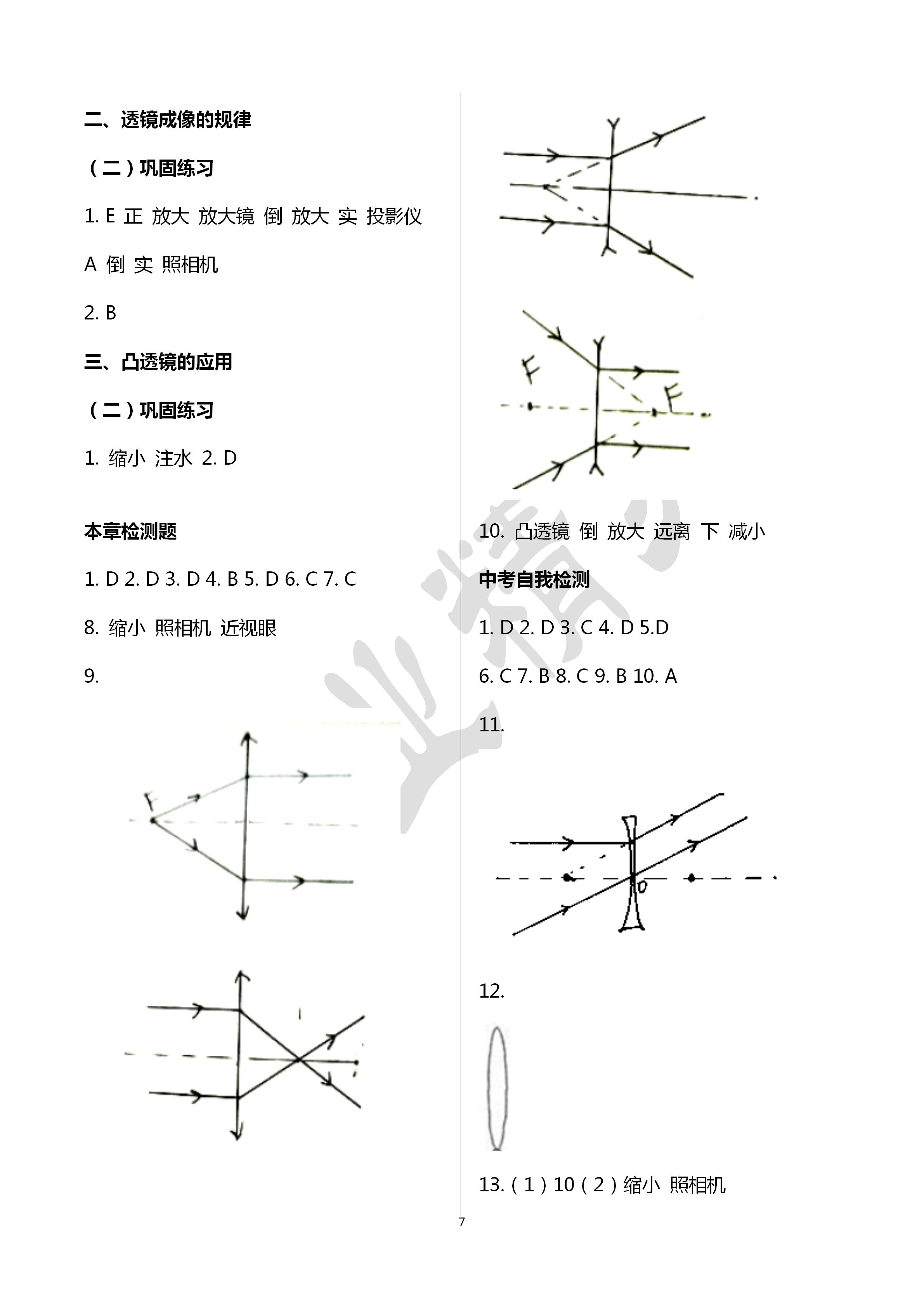 2020年初中畢業(yè)升學(xué)復(fù)習(xí)指導(dǎo)物理 第7頁(yè)