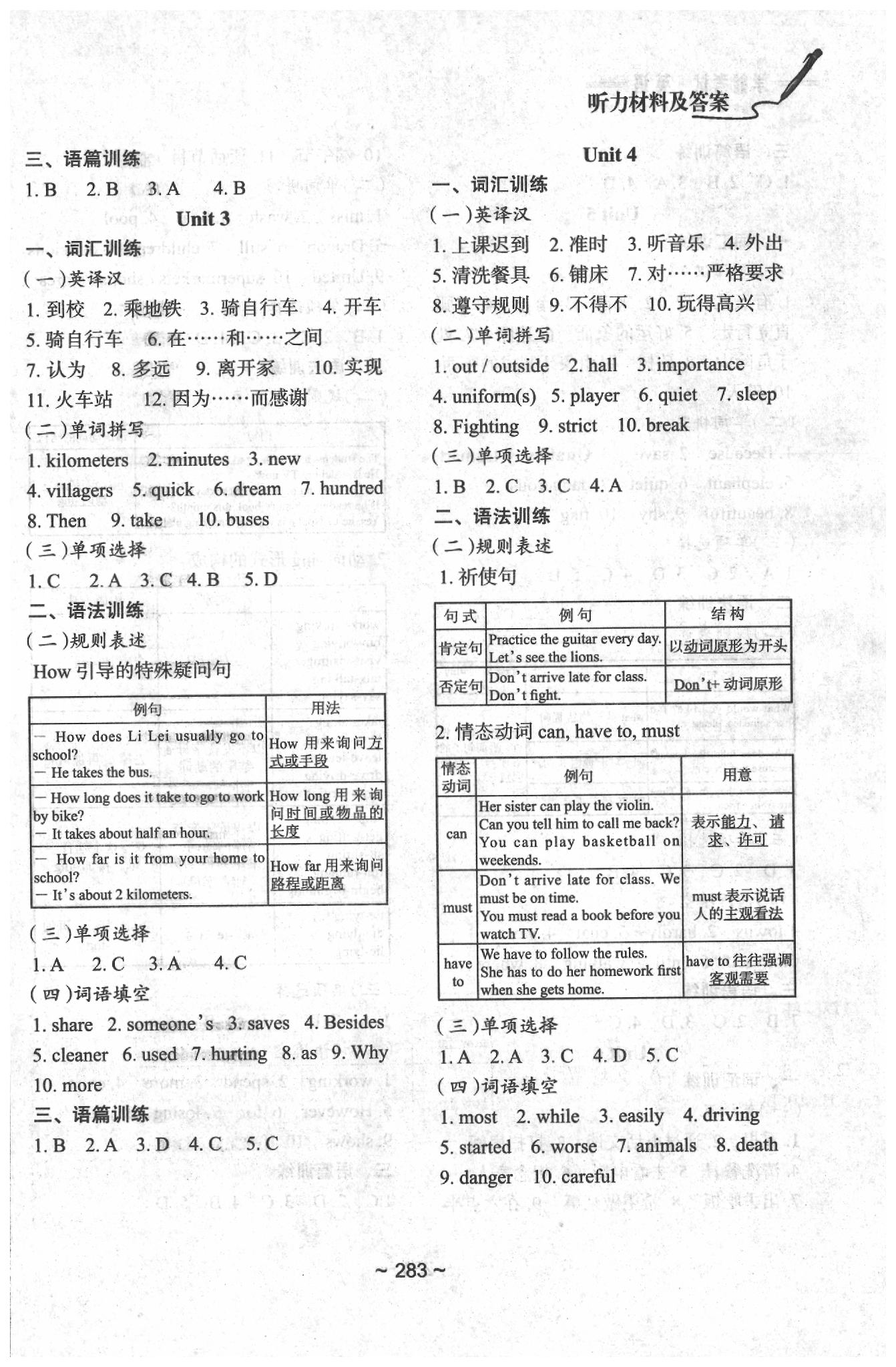 2020年初中總復(fù)習(xí)教學(xué)指導(dǎo)英語 第6頁