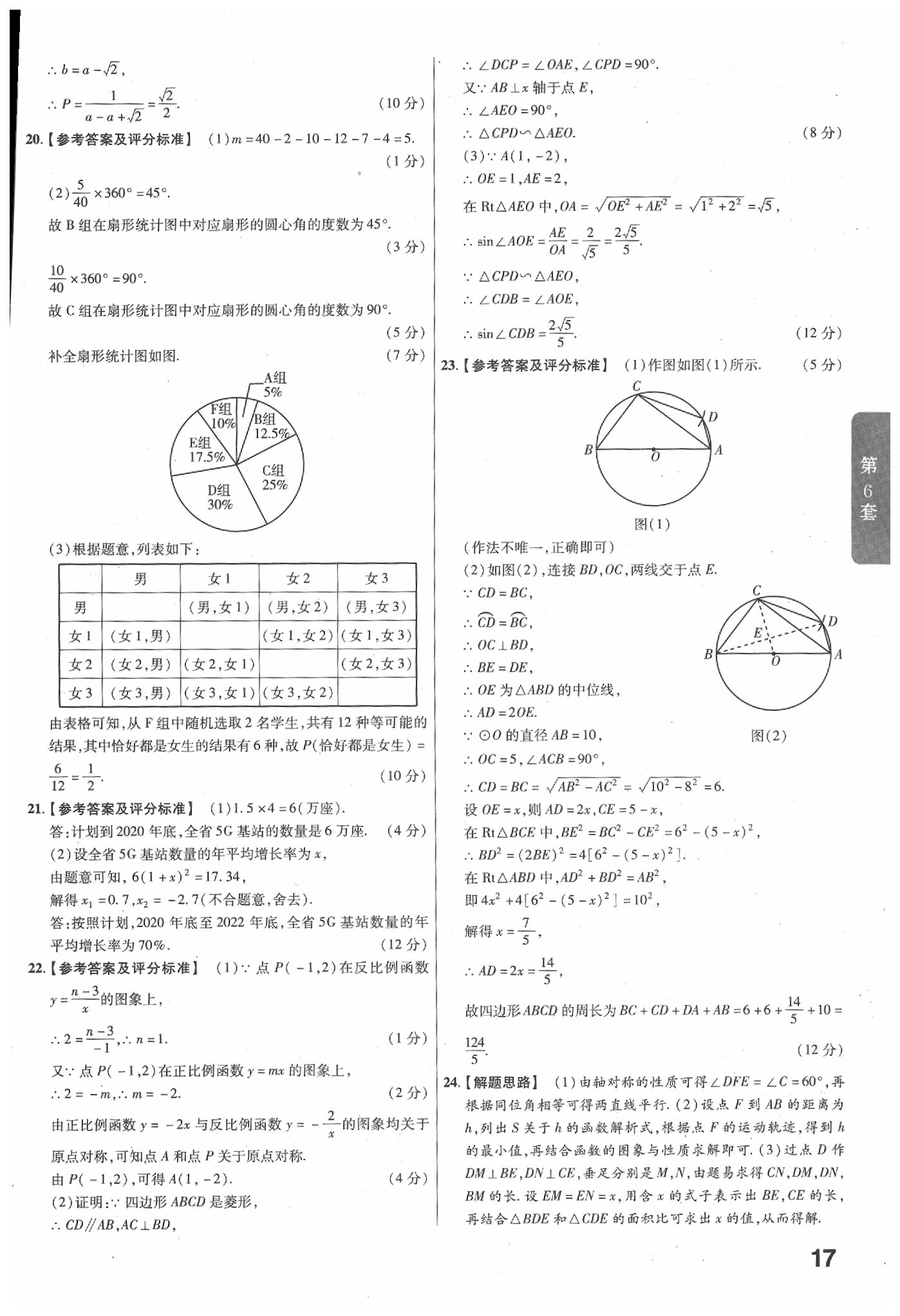 2020年金考卷廣東中考45套匯編數(shù)學(xué) 第19頁