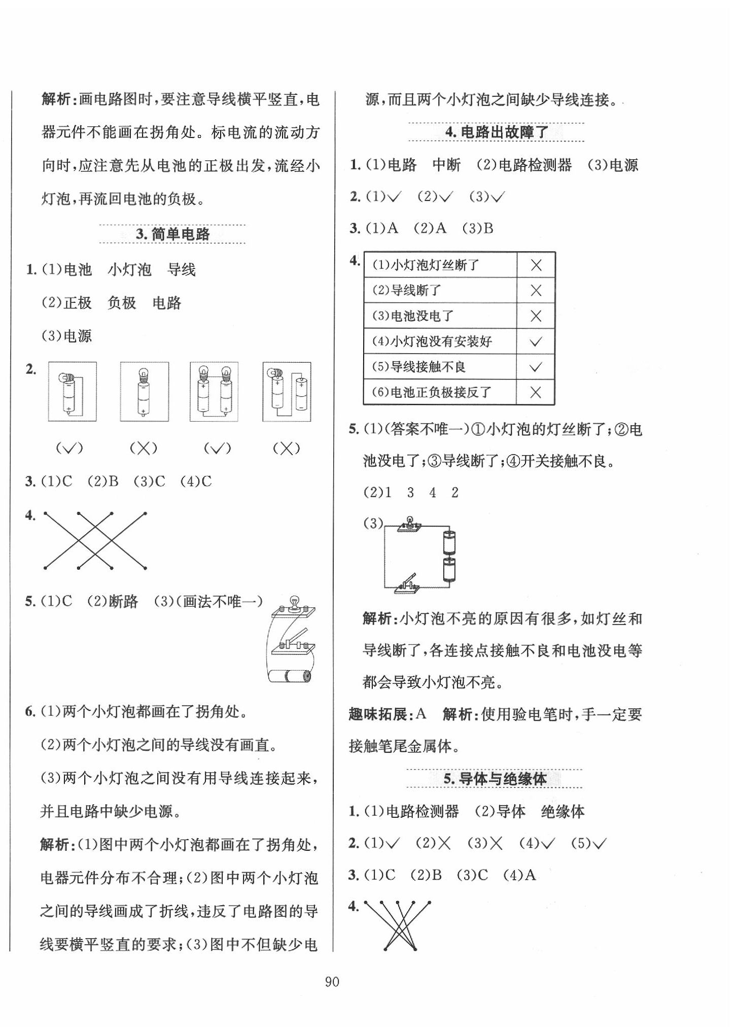 2020年小學(xué)教材全練四年級(jí)科學(xué)下冊(cè)教育科學(xué)版 第2頁(yè)