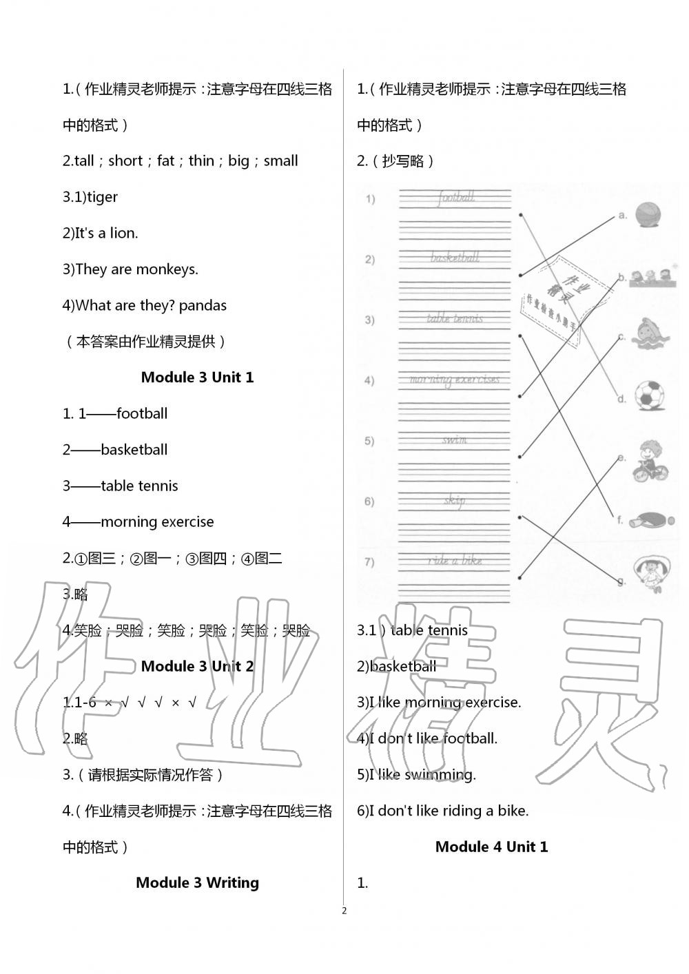 2020年英語課堂活動(dòng)與課后評價(jià)三年級下冊外研版三起 第2頁