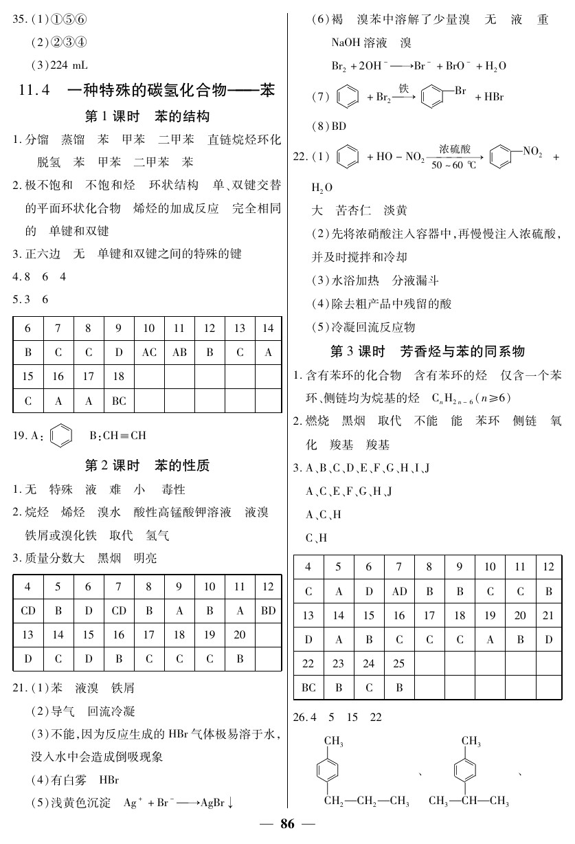 2020年金牌教練高二化學(xué)下冊人教版 第6頁