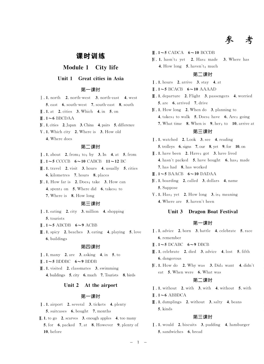 2020年钟书金牌金典导学案六年级英语第二学期沪教牛津版 第1页