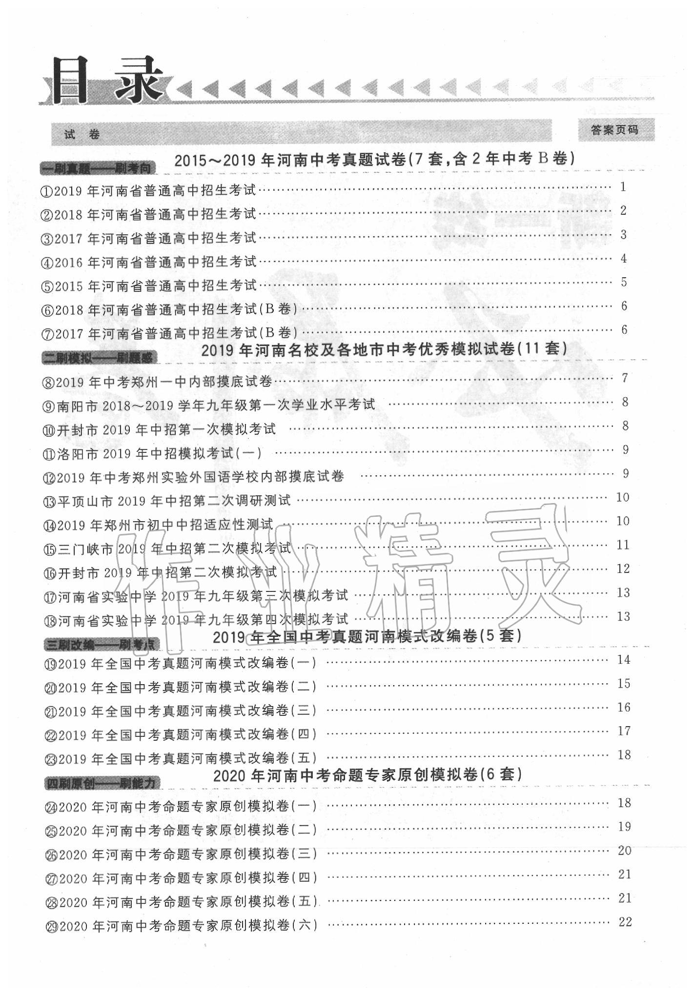 2020年新一線必刷卷化學人教版 第2頁