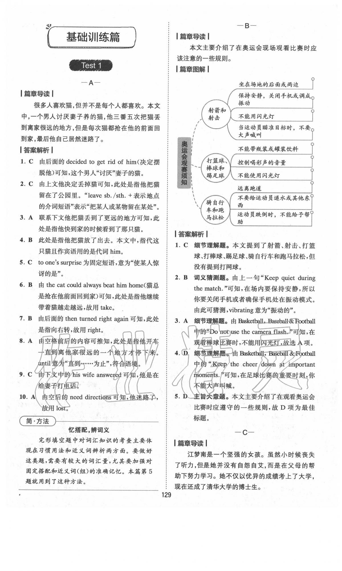 2020年星火英语Spark巅峰训练中考福建专版 第3页