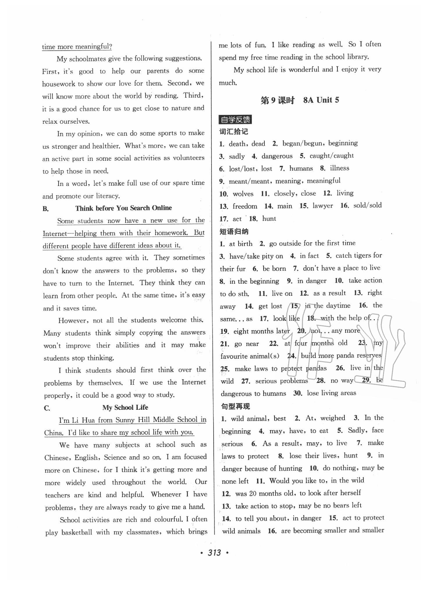 2020年超能學(xué)典揚州市中考全面出擊英語 第9頁