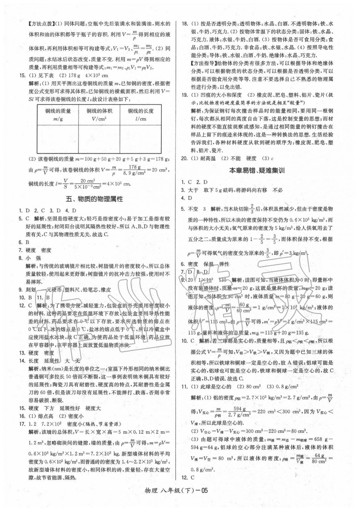 2020年領(lǐng)先一步三維提優(yōu)八年級物理下冊蘇科版 第5頁