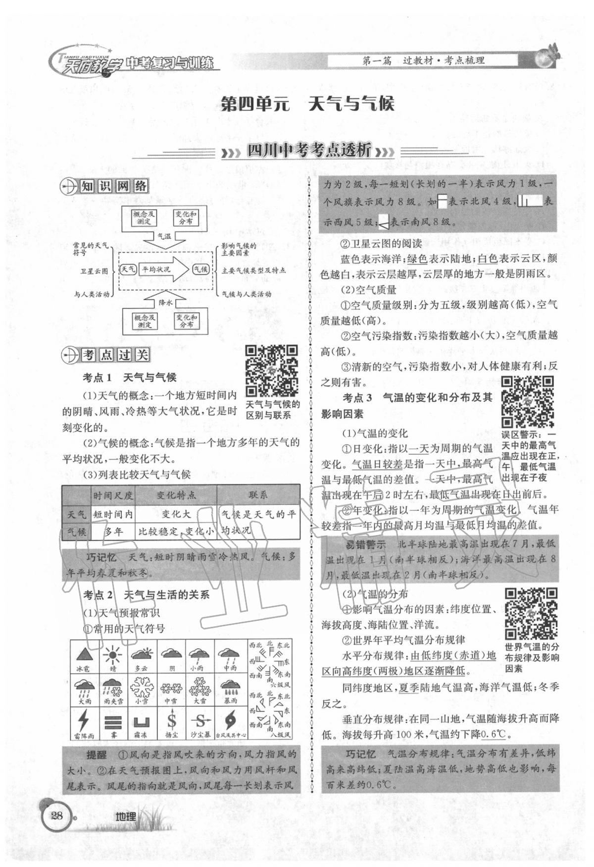 2020年天府教與學(xué)中考復(fù)習(xí)與訓(xùn)練地理 第32頁