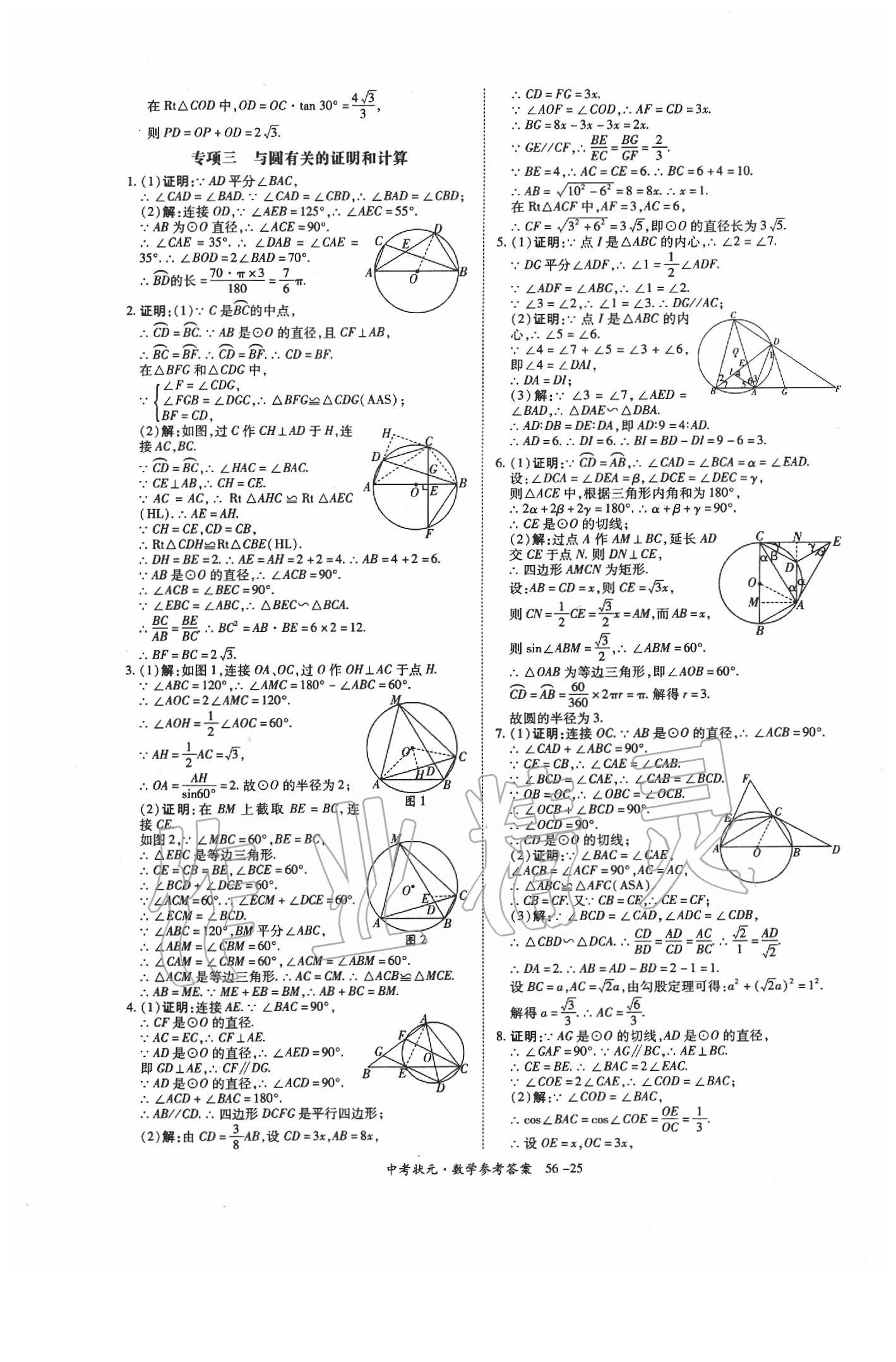 2020年中考狀元數(shù)學 第13頁