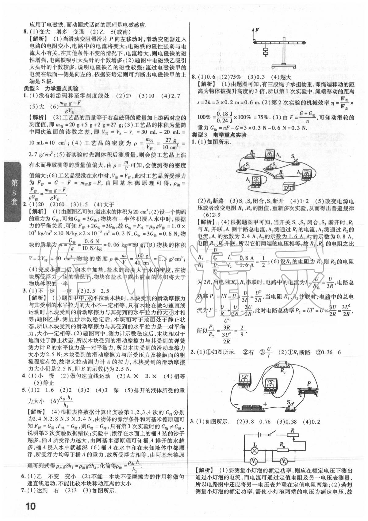 2020年金考卷湖北中考45套匯編物理 第10頁(yè)