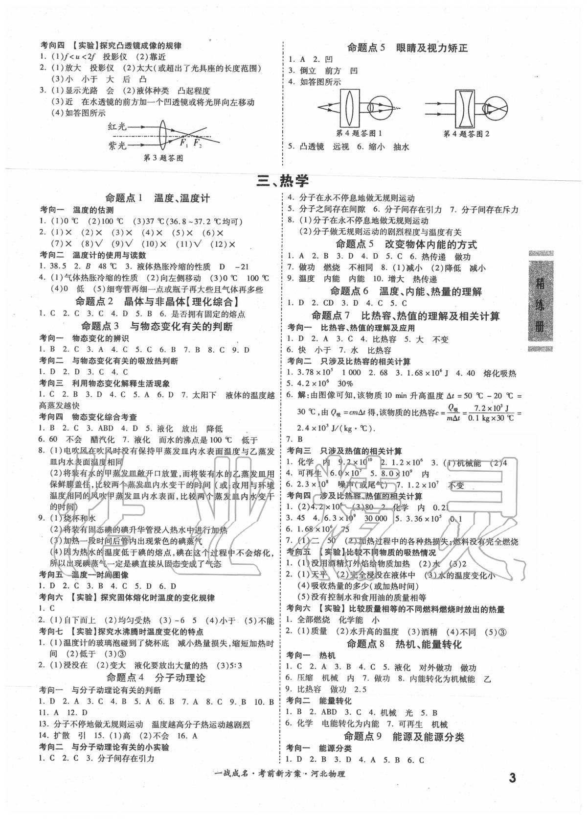 2020年一战成名考前新方案物理河北专版 第3页