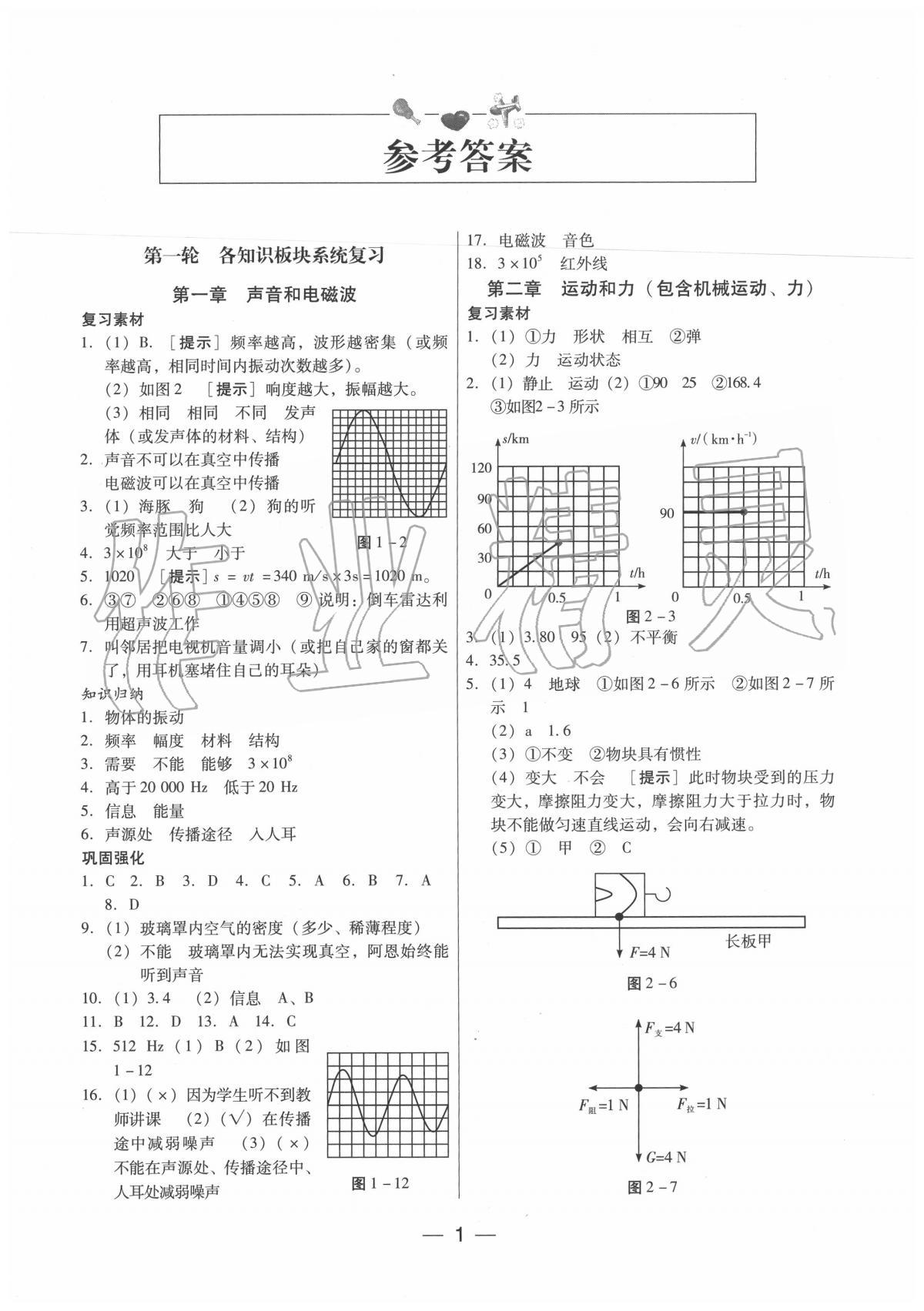 2020年新編中考物理專題復習能力提升 第3頁