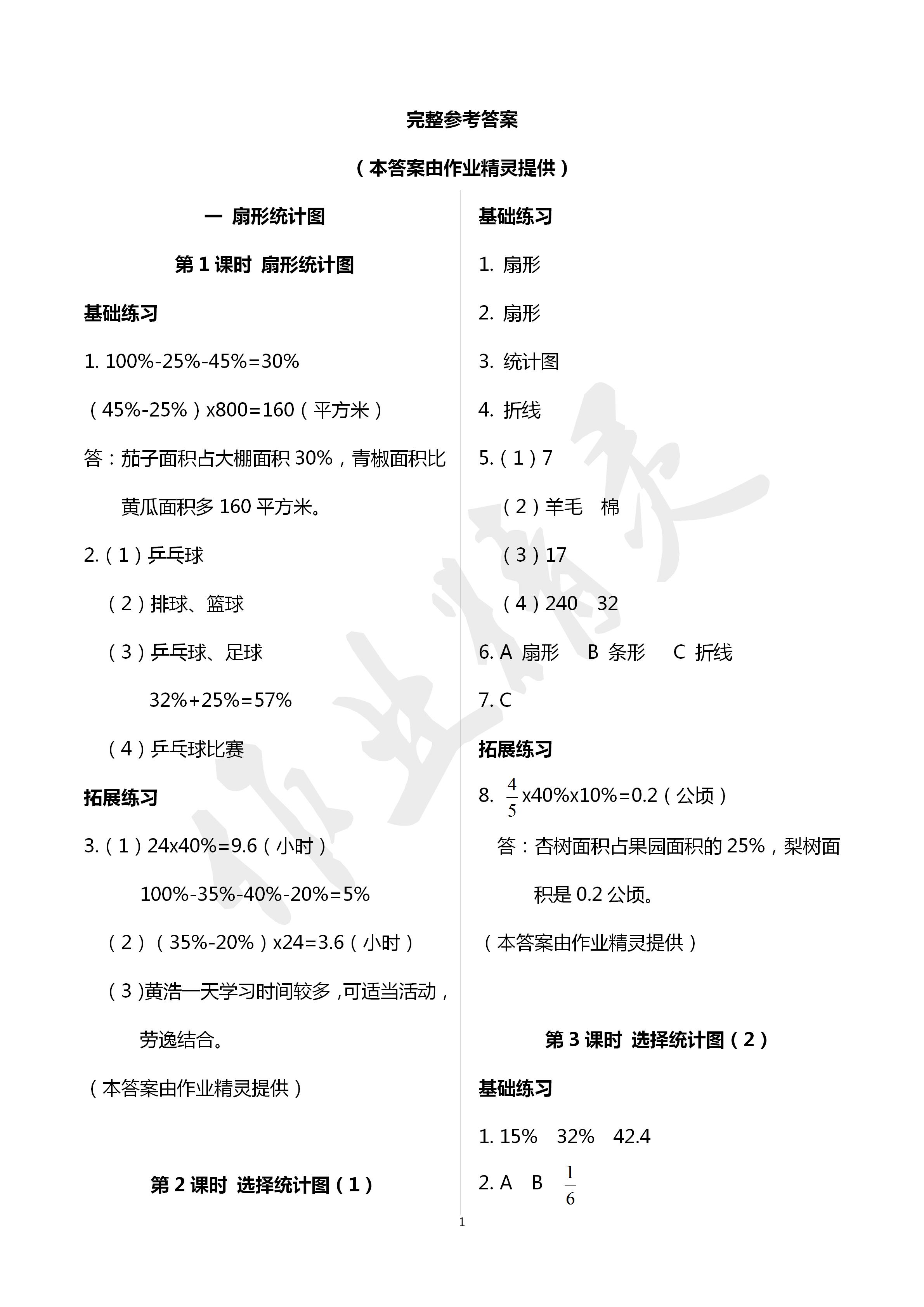 2020年全優(yōu)讀本六年級(jí)數(shù)學(xué)下冊(cè)蘇教版 第1頁(yè)