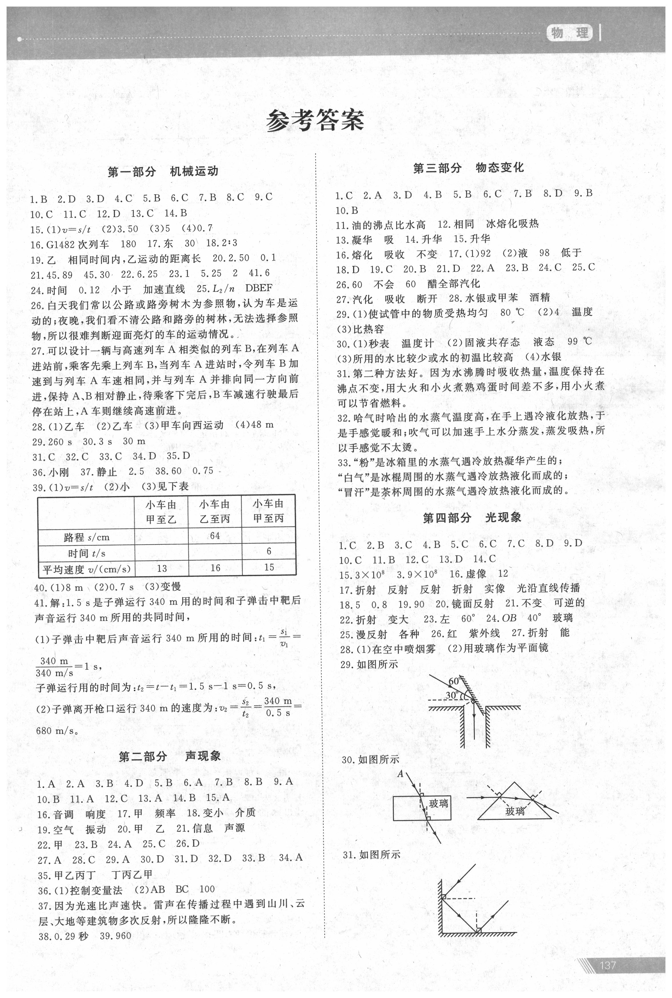 2020年資源與評(píng)價(jià)中考全程總復(fù)習(xí)物理 第1頁