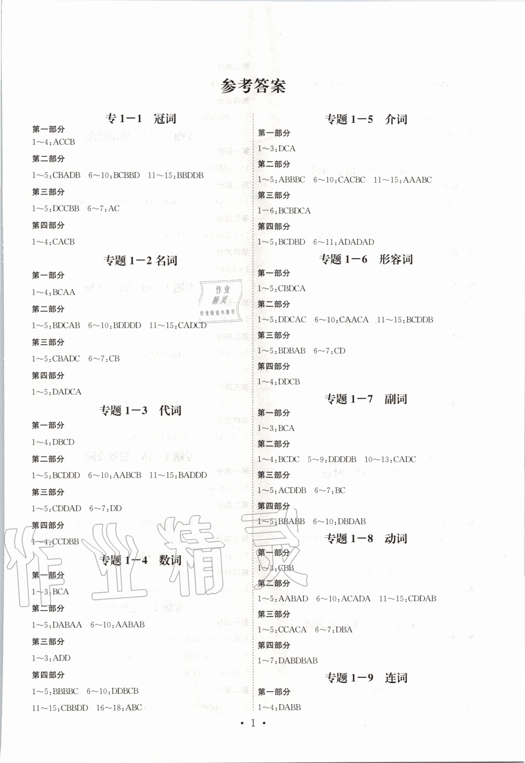 2020年鷹擊長空英語 第1頁