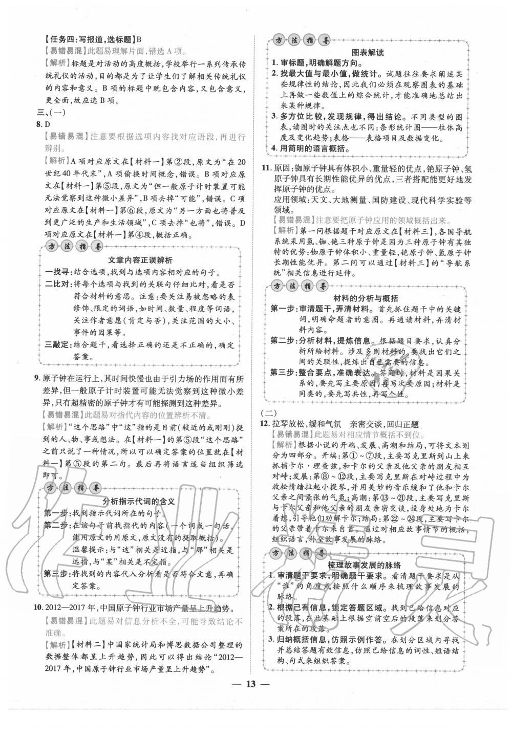 2020年陜西中考金卷中考試題精編語文 第13頁