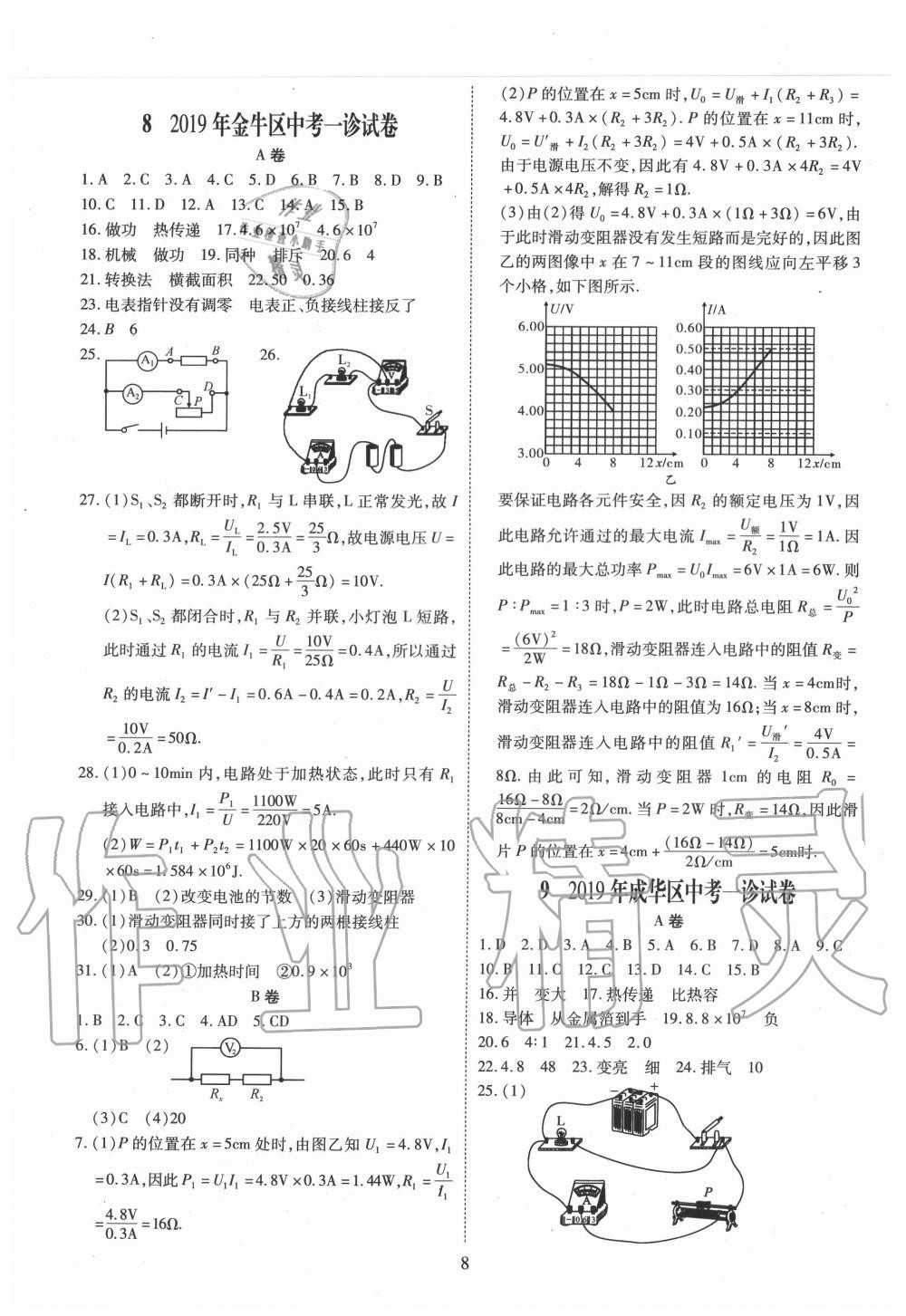 2020年中考金卷中考試題精編物理成都專(zhuān)版 第8頁(yè)