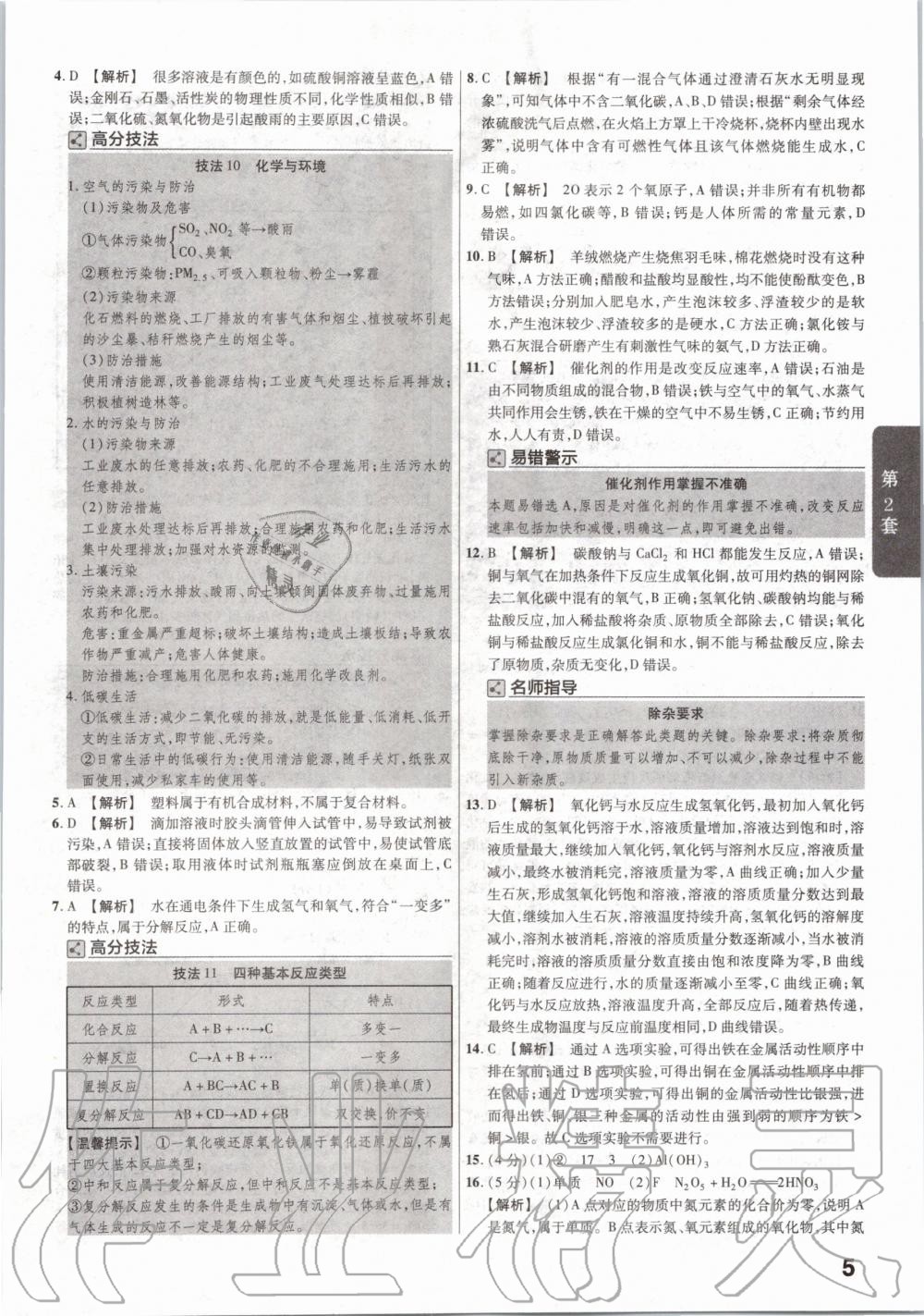 2020年金考卷廣東中考45套匯編化學(xué) 第5頁(yè)