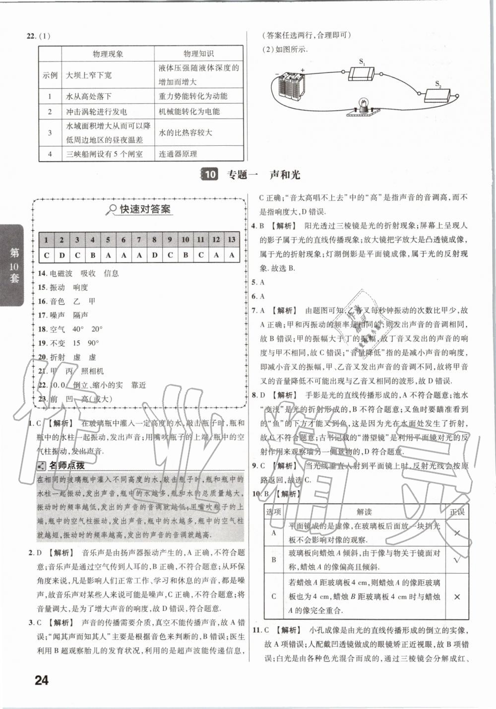 2020年金考卷广东中考45套汇编物理 第24页