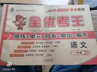 2020年全優考王一年級語文下冊人教版