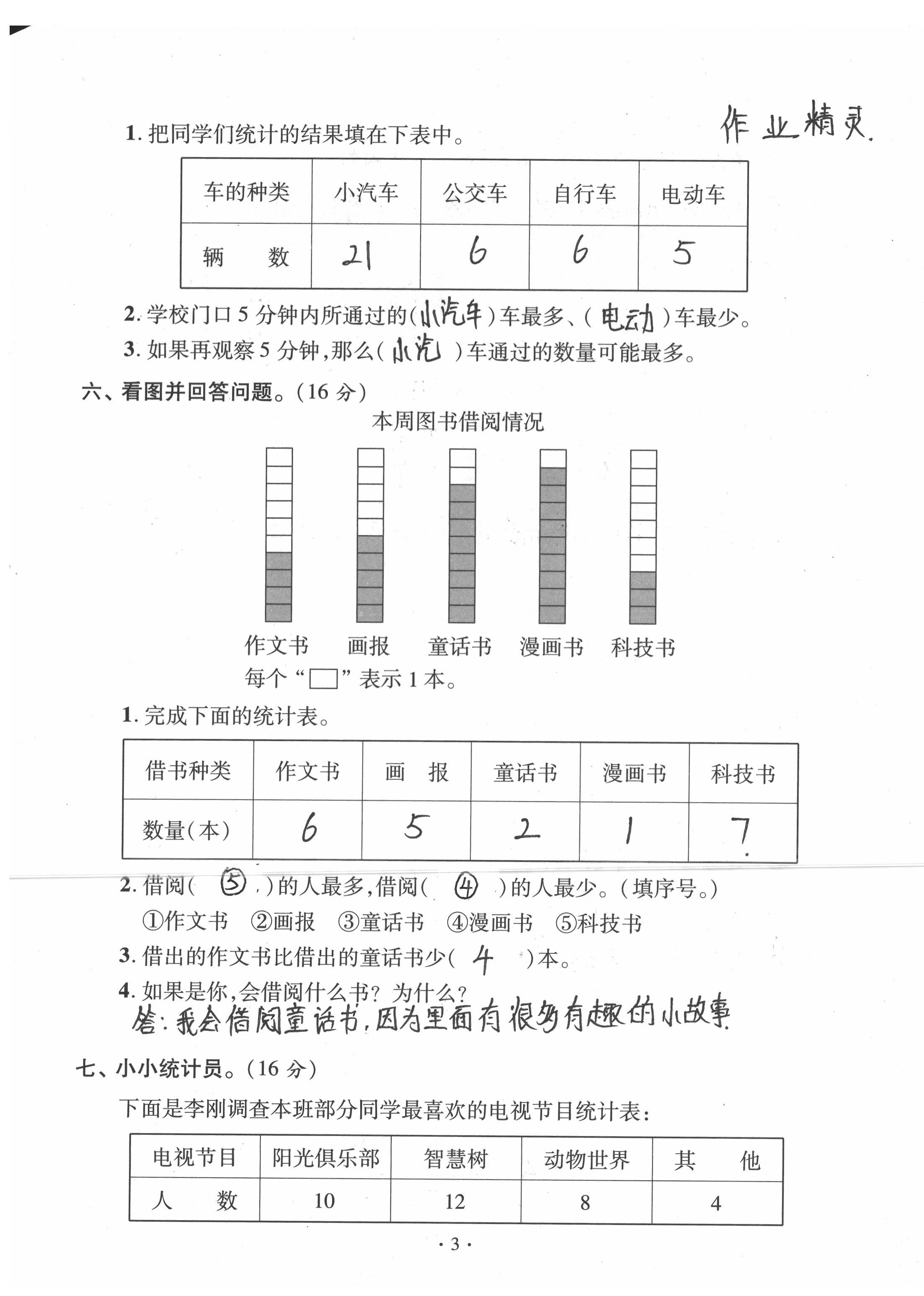 2020年單元自測試卷二年級數(shù)學(xué)下學(xué)期人教版 第3頁