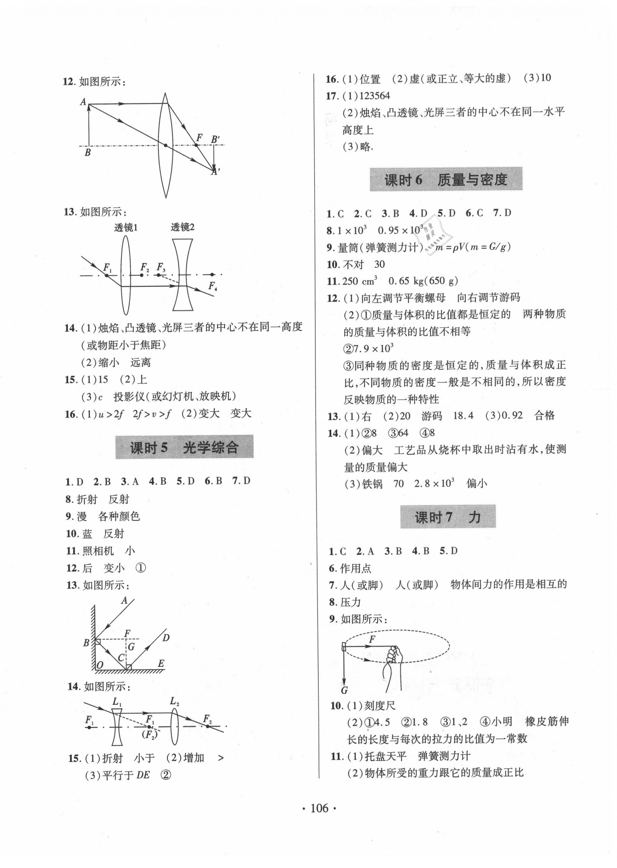 2020年單元自測試卷九年級物理下冊滬科版 第2頁