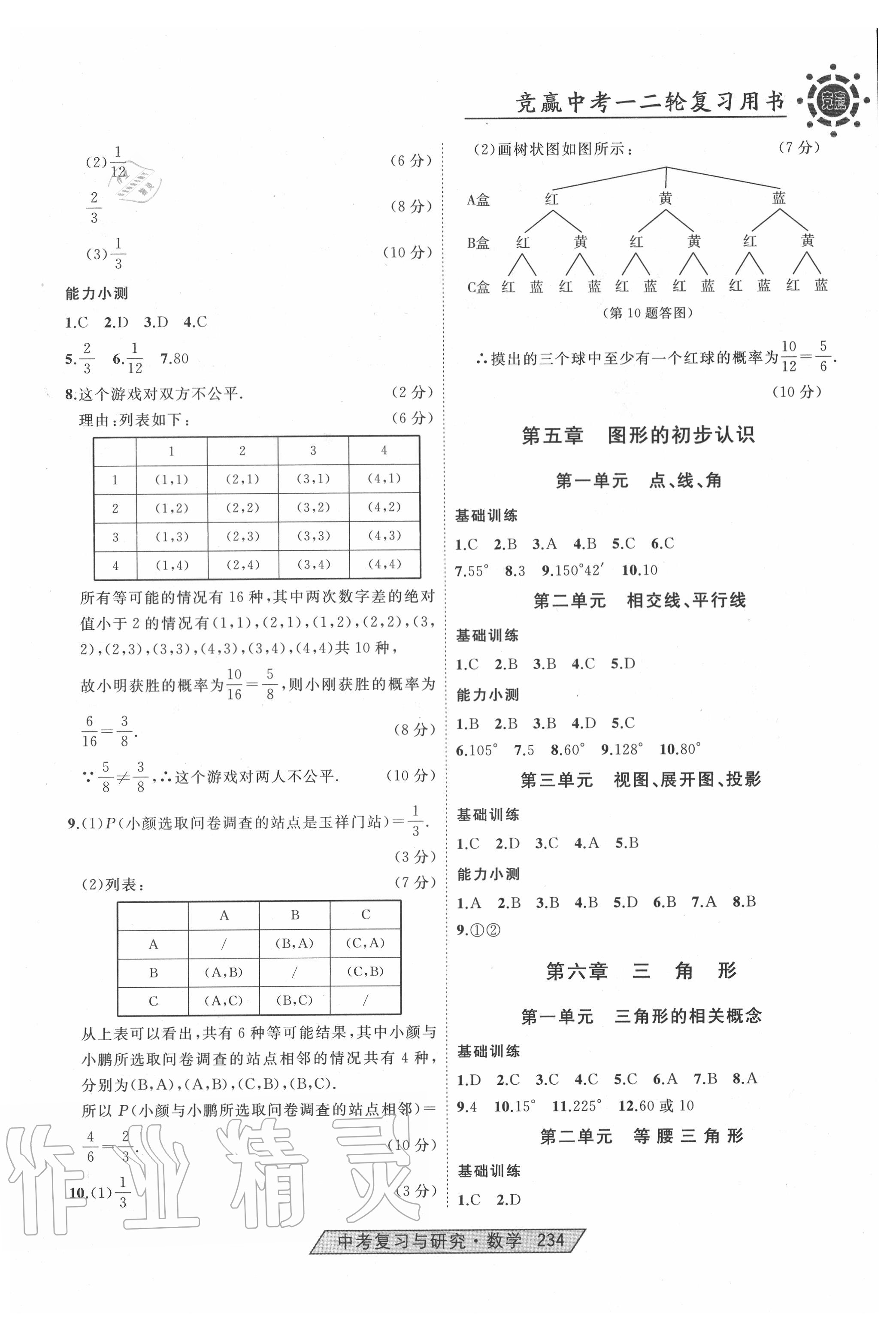 2020年競贏高效備考中考復(fù)習(xí)與研究數(shù)學(xué) 第8頁