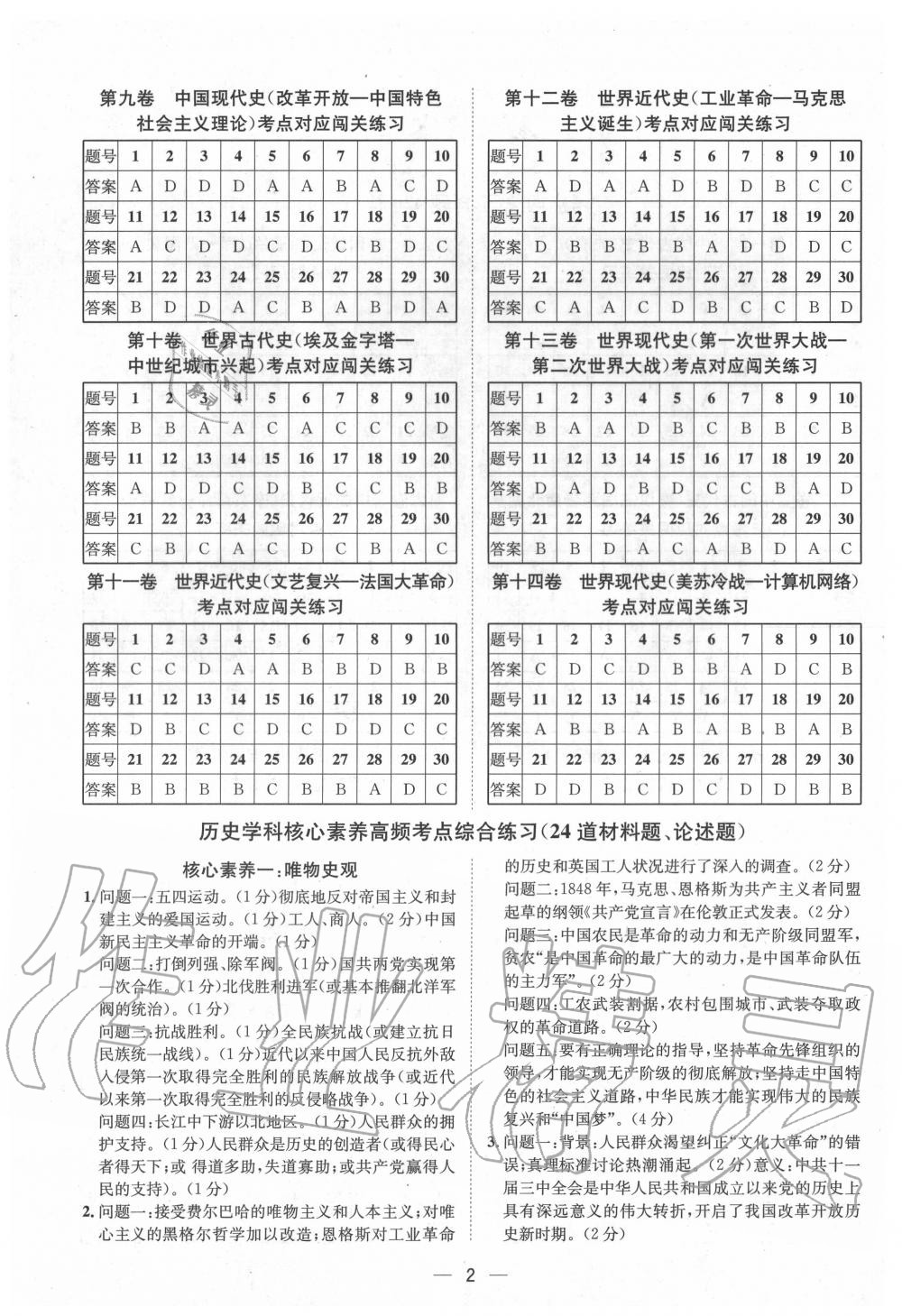 2020年一本到位歷史深圳專版 第2頁