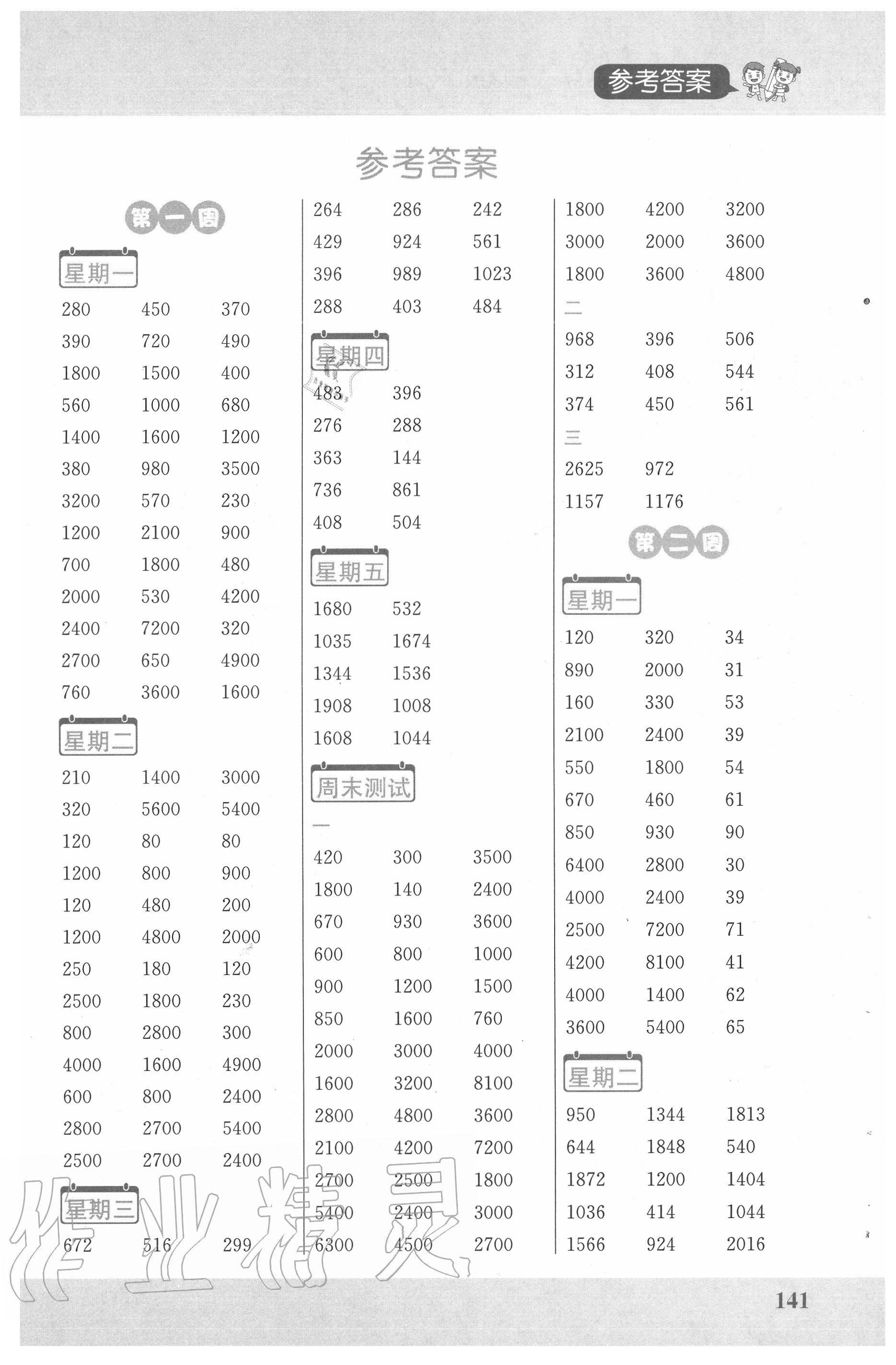 2020年小學(xué)數(shù)學(xué)計(jì)算超人三年級數(shù)學(xué)下冊蘇教版 第1頁