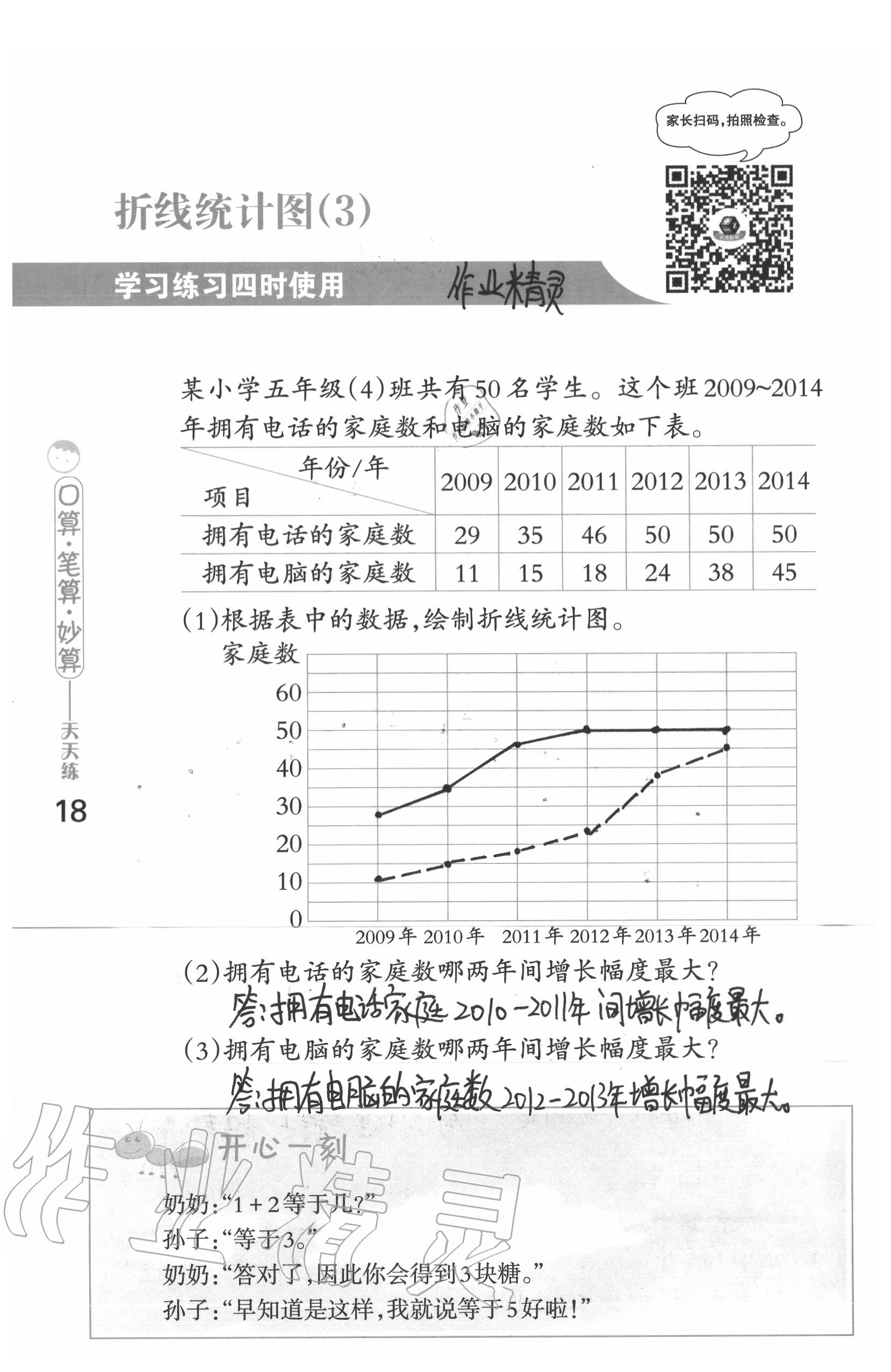 2020年口算筆算妙算天天練五年級數(shù)學下冊蘇教版 第18頁