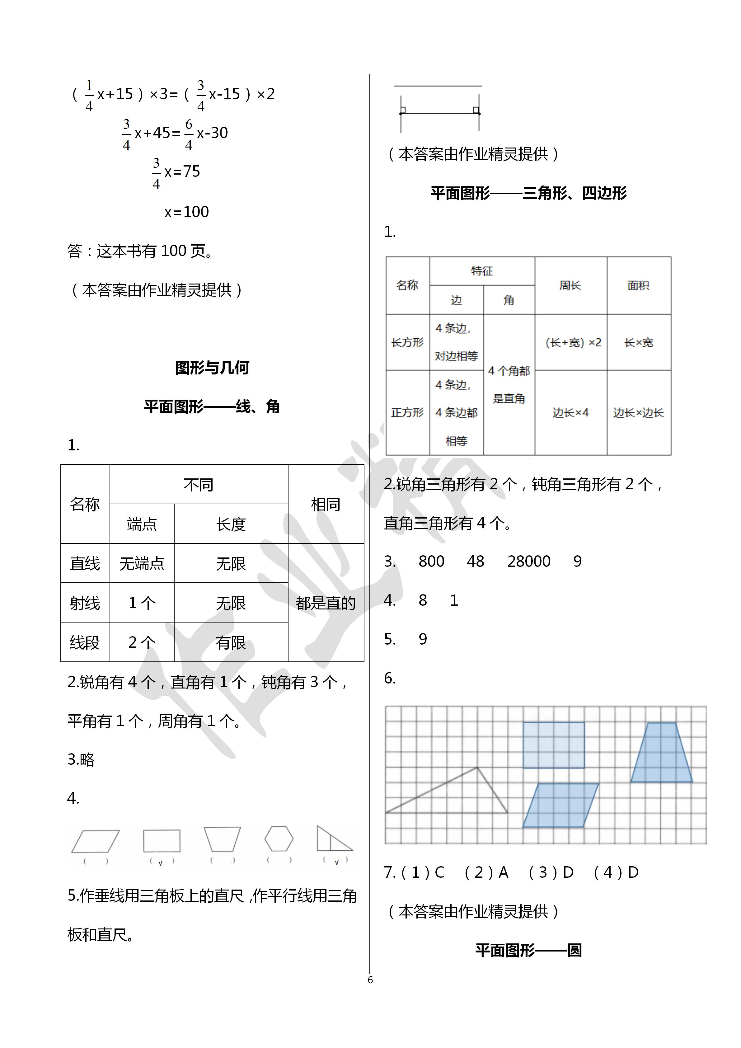 2020年小學(xué)總復(fù)習(xí)單元過關(guān)目標(biāo)檢測卷數(shù)學(xué) 第6頁