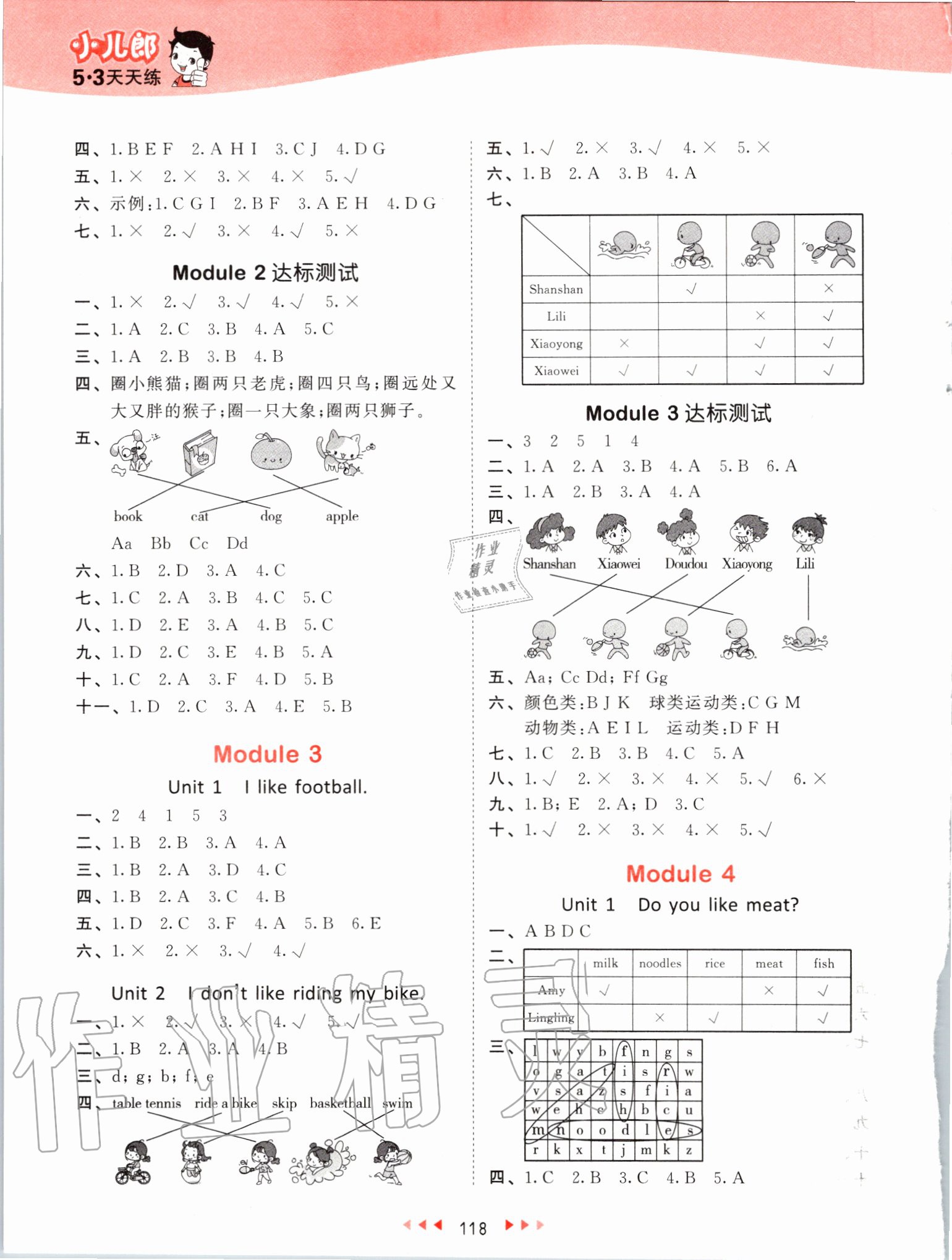 2020年53天天練三年級(jí)英語下冊(cè)外研版 第2頁