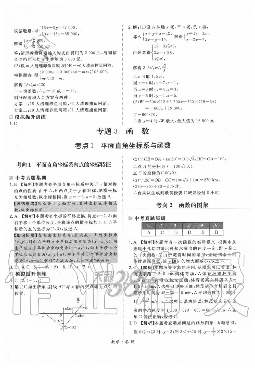 2020年天利38套超級全能生習題數學 第15頁