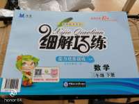 2020年細(xì)解巧練三年級(jí)數(shù)學(xué)下冊人教版五四制