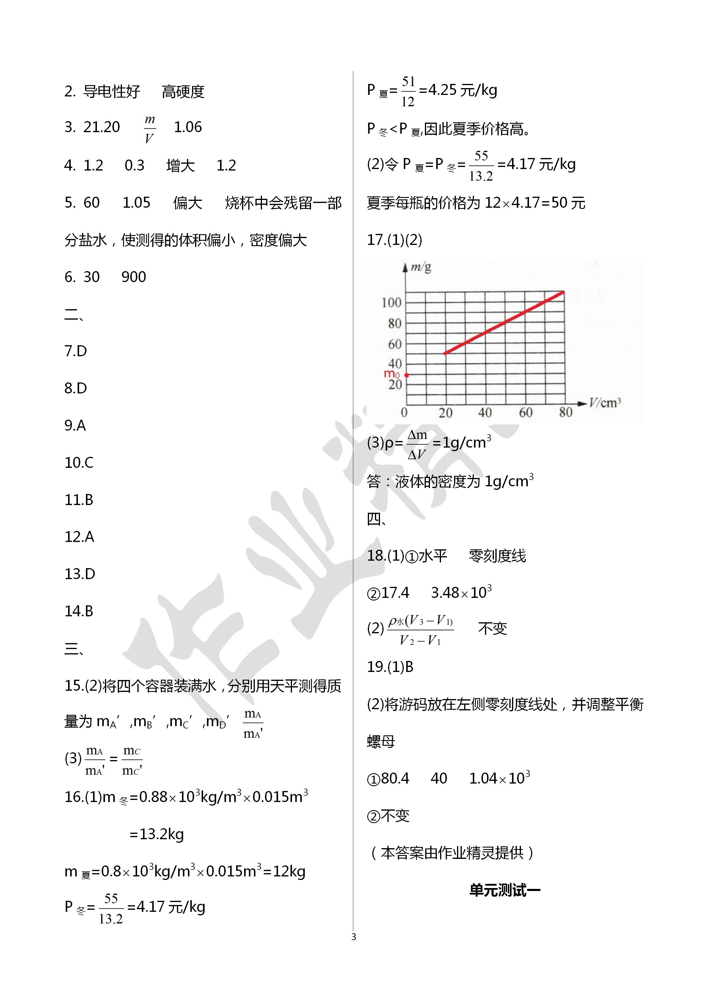 2020年初中畢業(yè)升學考試指南物理 第3頁