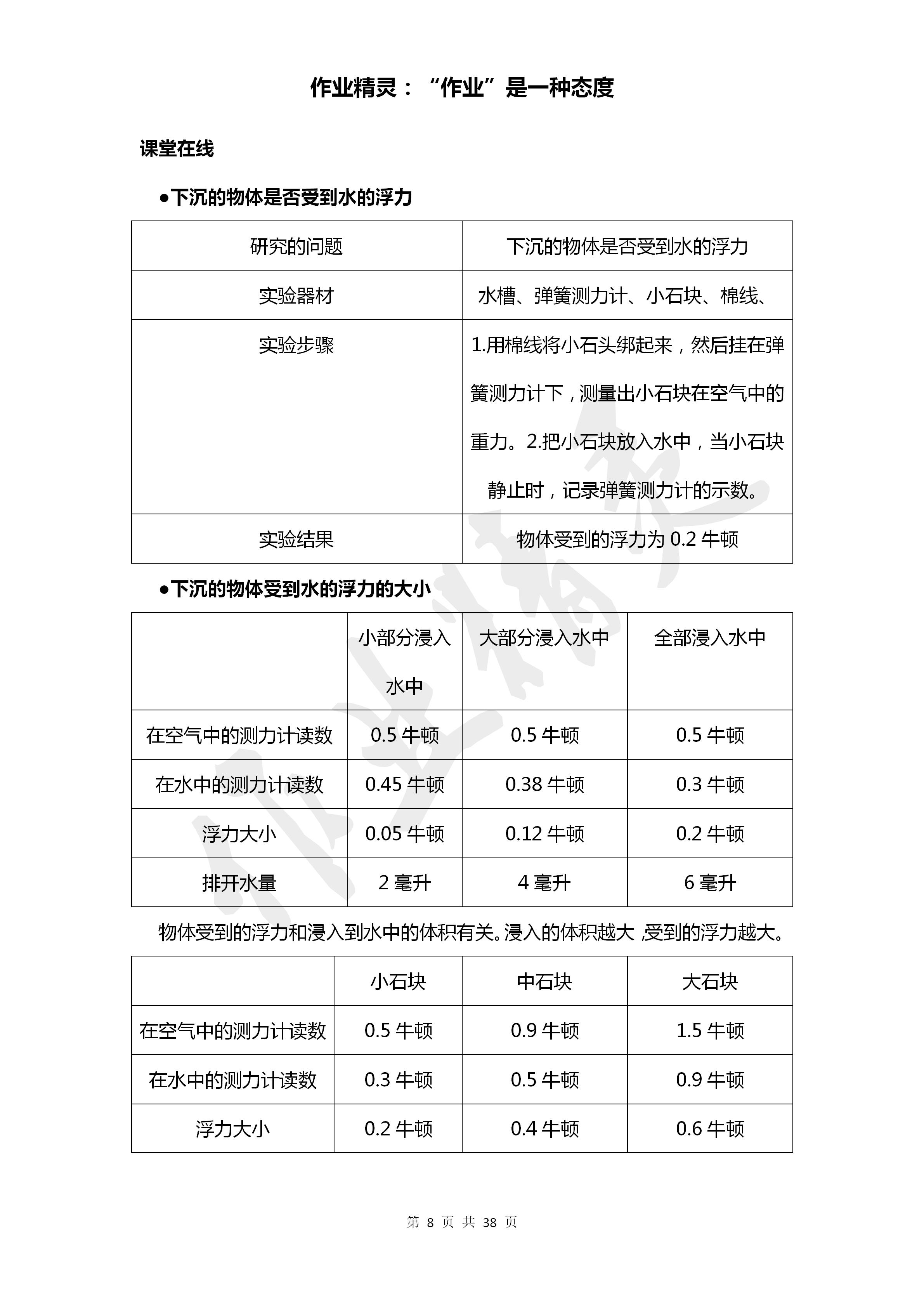 2020年學(xué)生活動(dòng)手冊(cè)五年級(jí)科學(xué)下冊(cè)教科版 第8頁(yè)