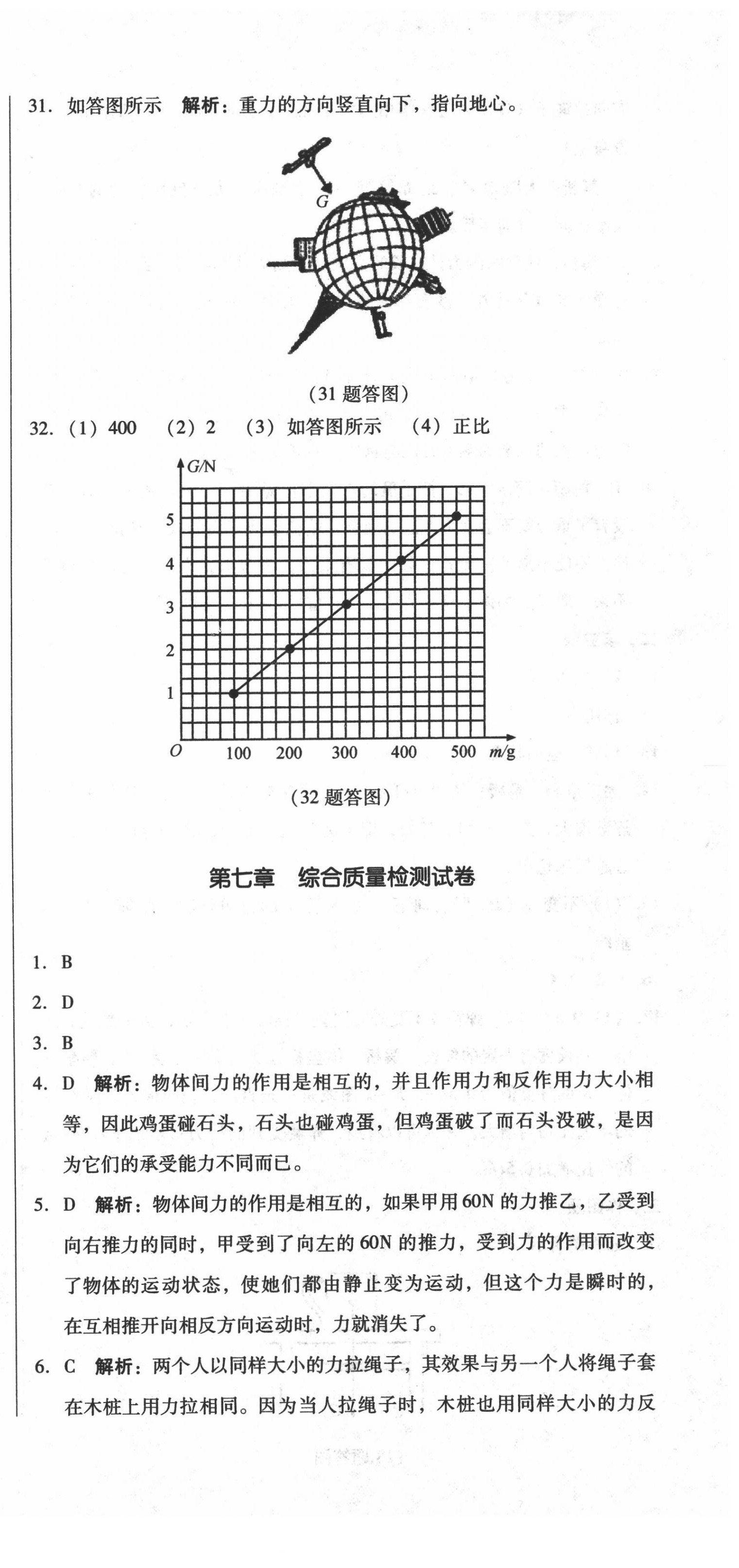 2020年单元加期末复习与测试八年级物理下册人教版 第3页