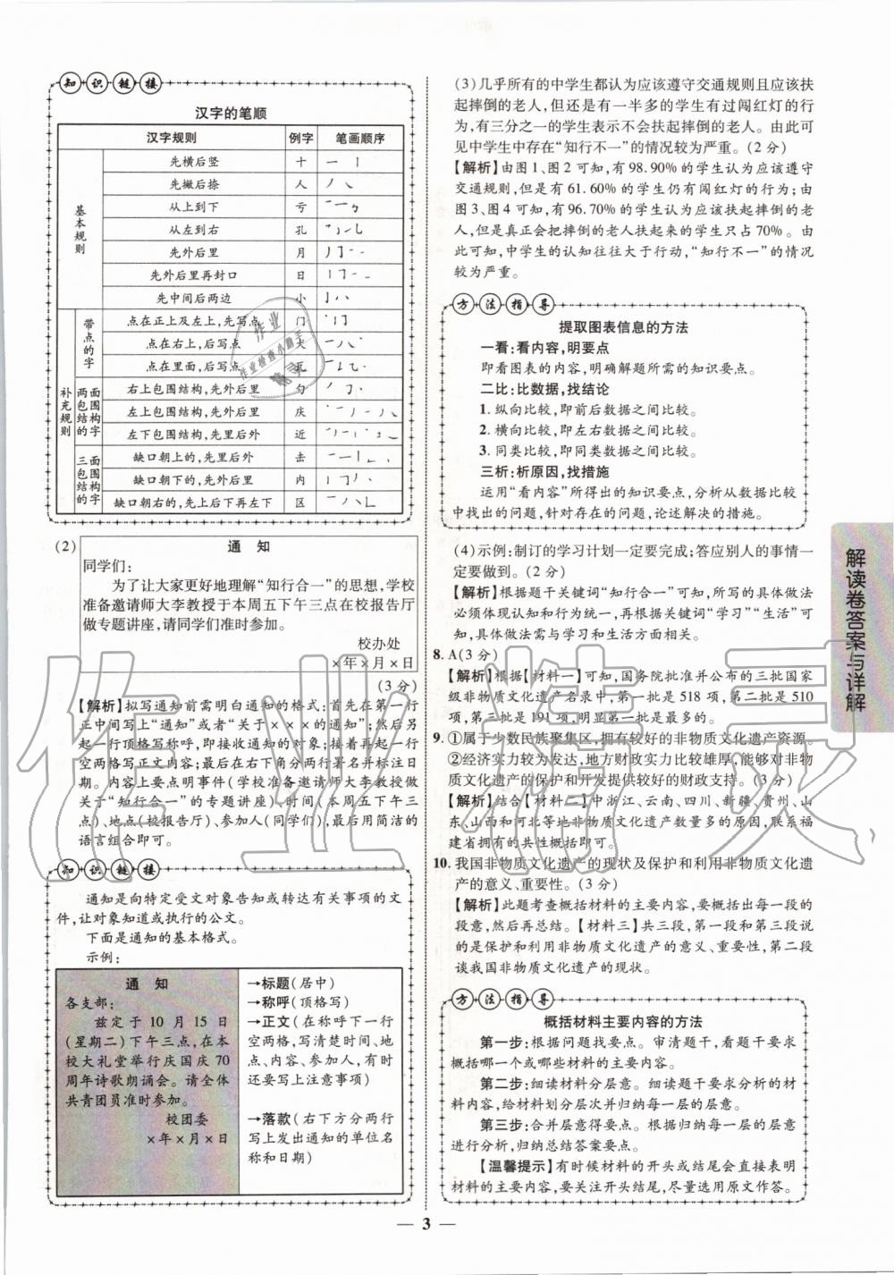 2020年解讀卷5加3語文陜西專版 第3頁