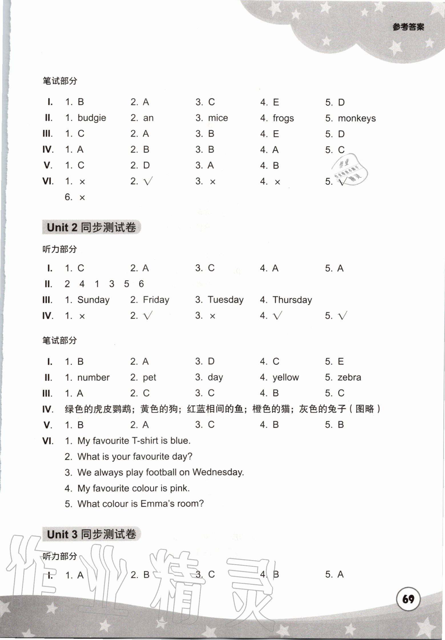 2020年劍橋小學(xué)英語(yǔ)三年級(jí)英語(yǔ)下冊(cè)外研版三起 第3頁(yè)