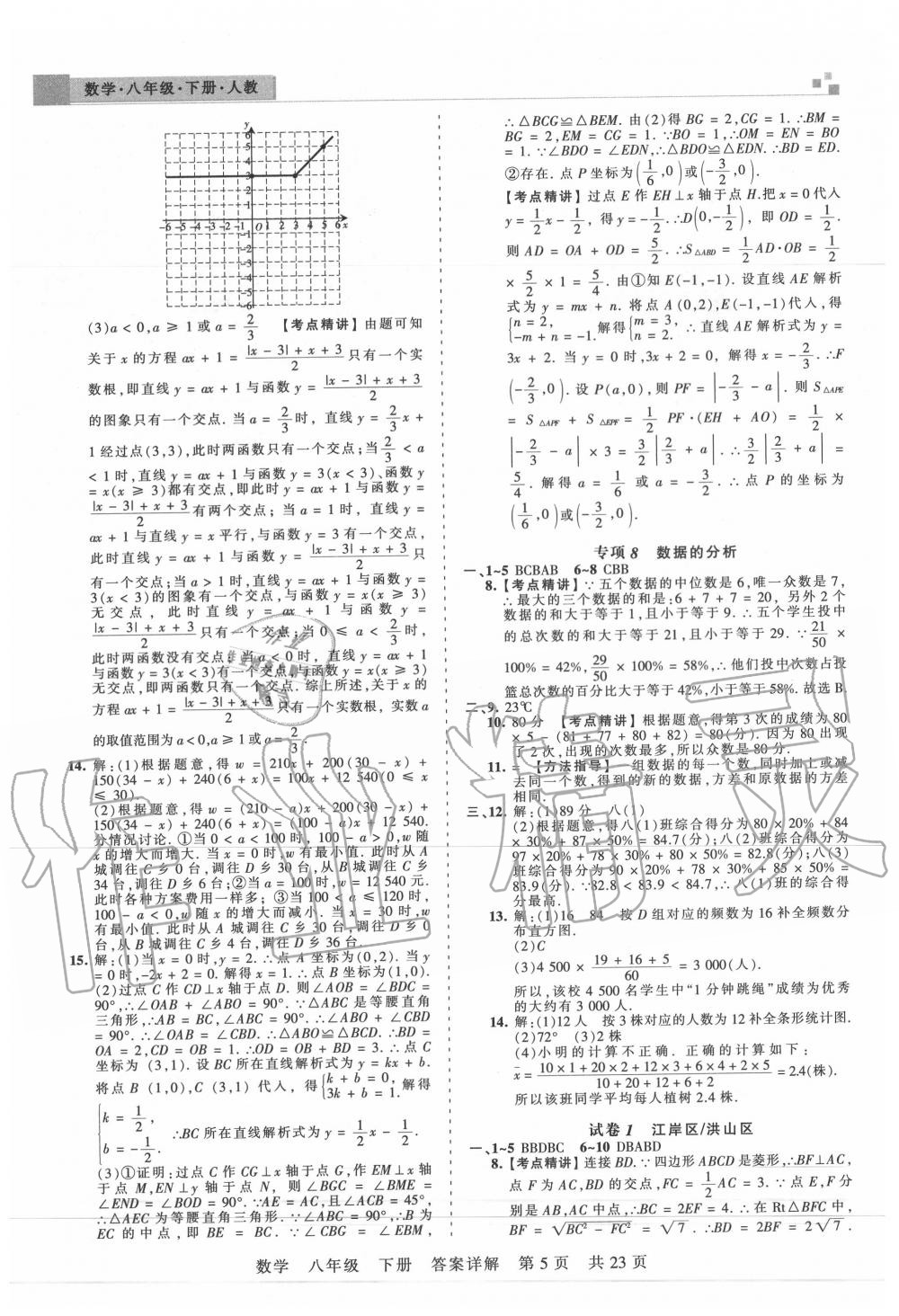 2020年王朝霞期末真題精編八年級(jí)數(shù)學(xué)下冊(cè)人教版武漢專(zhuān)版 第6頁(yè)