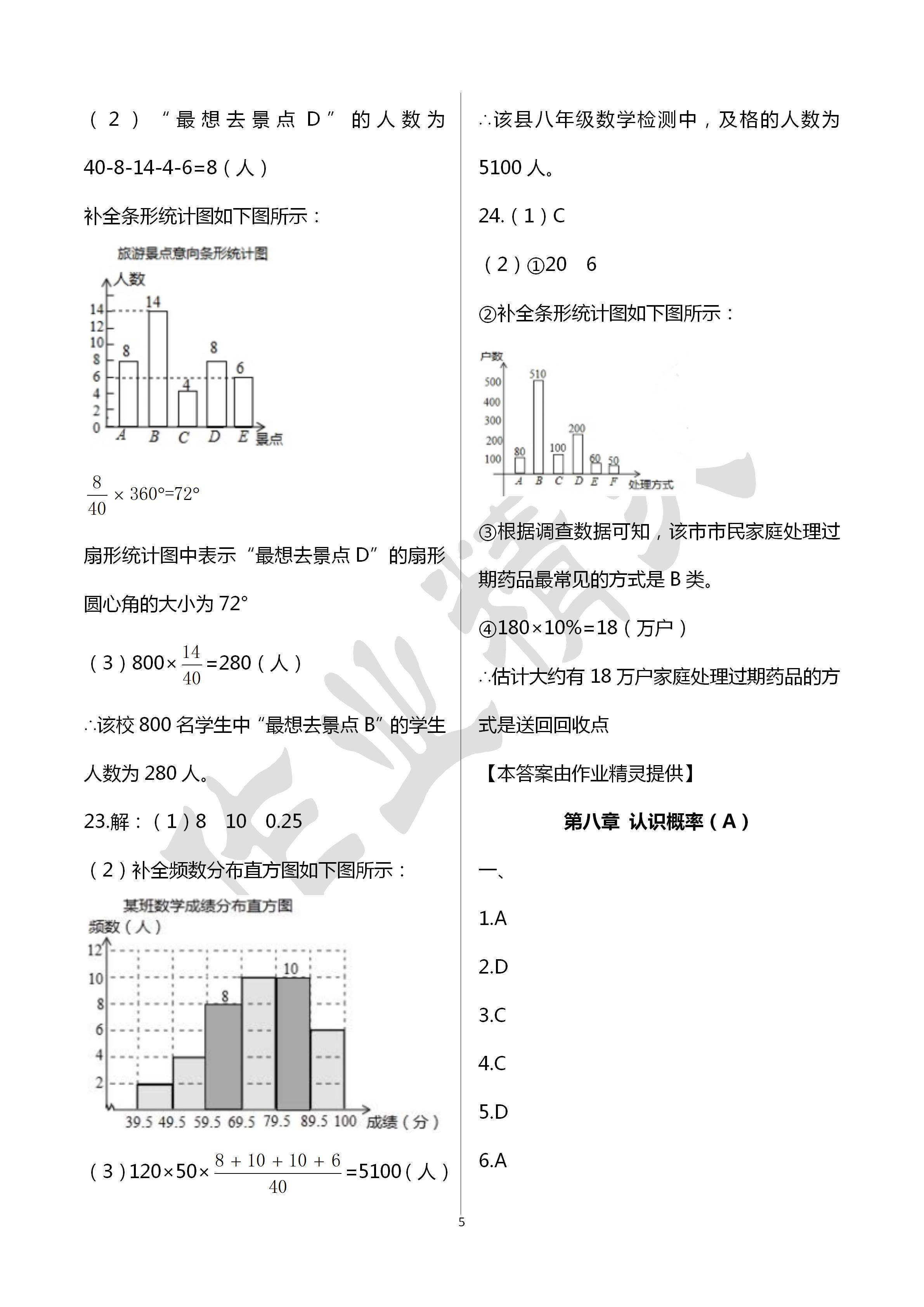 2020年阳光互动绿色成长空间八年级数学下册苏科版提优版 第5页